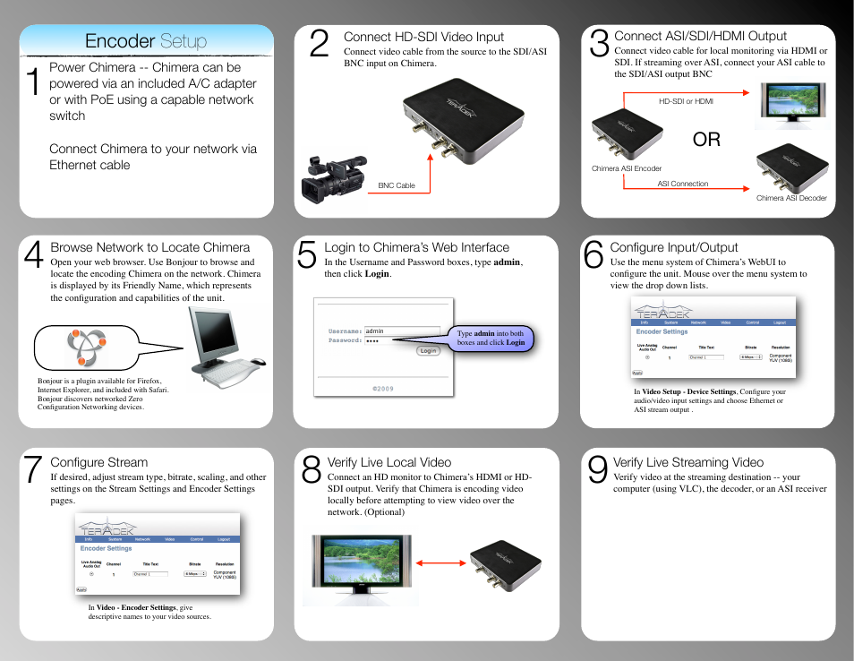 Teradek Chimera User Manual | Page 3 / 4
