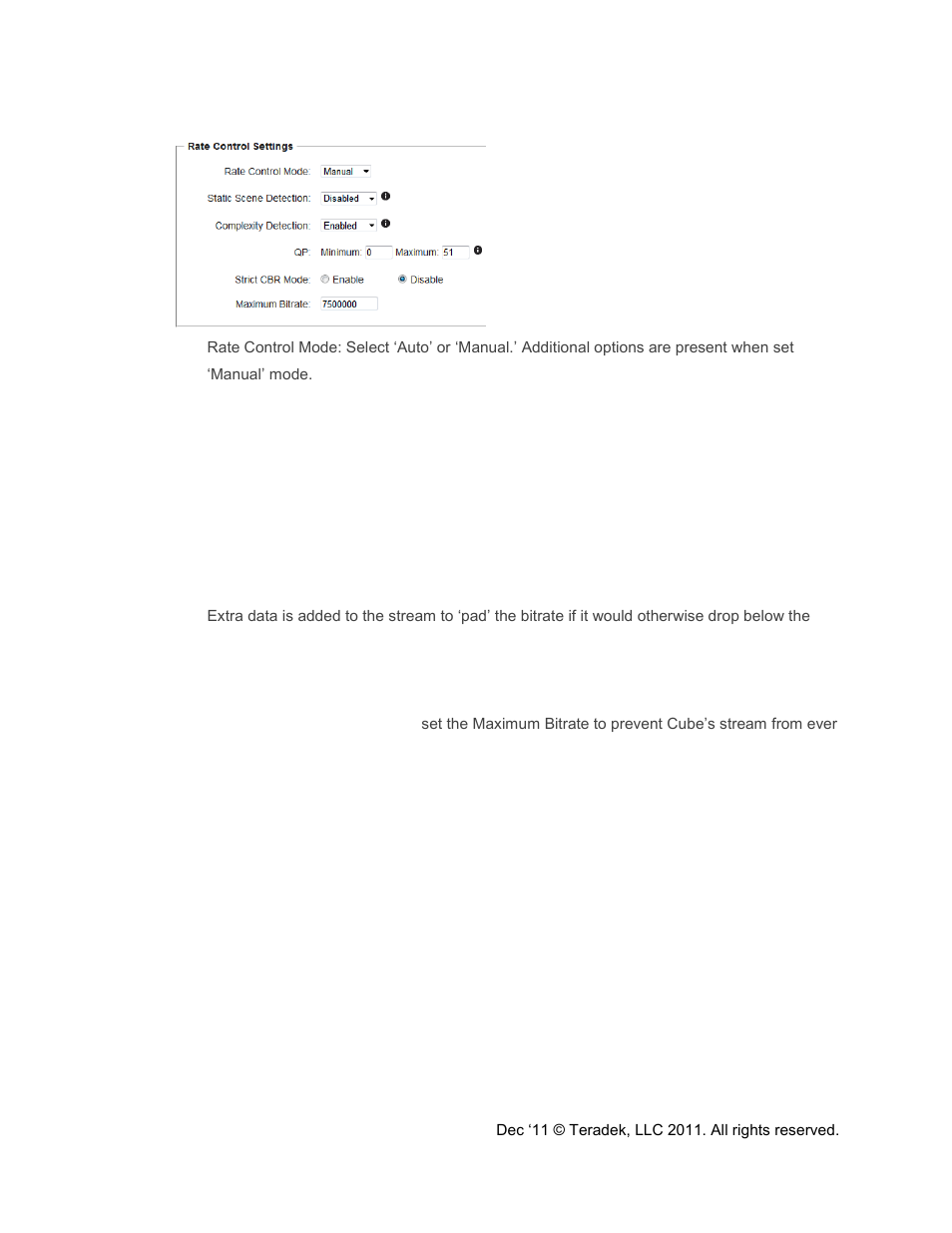 Network settings | Teradek Cube Reference Guide User Manual | Page 20 / 40