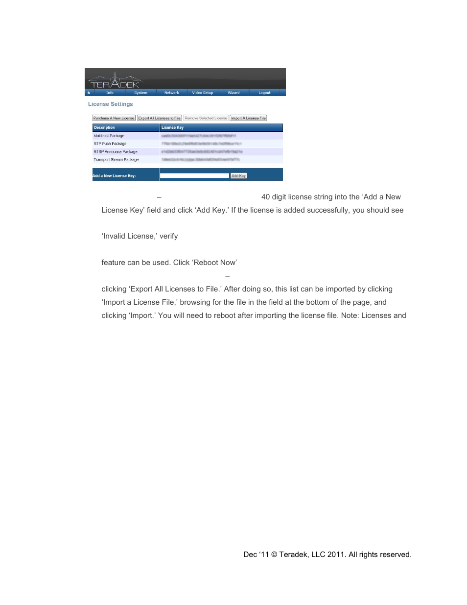 Teradek Cube Reference Guide User Manual | Page 27 / 40