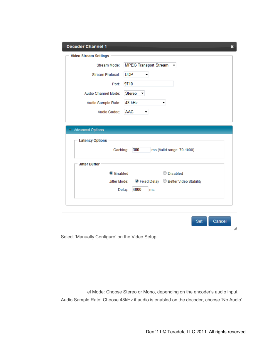 Teradek Cube Reference Guide User Manual | Page 34 / 40