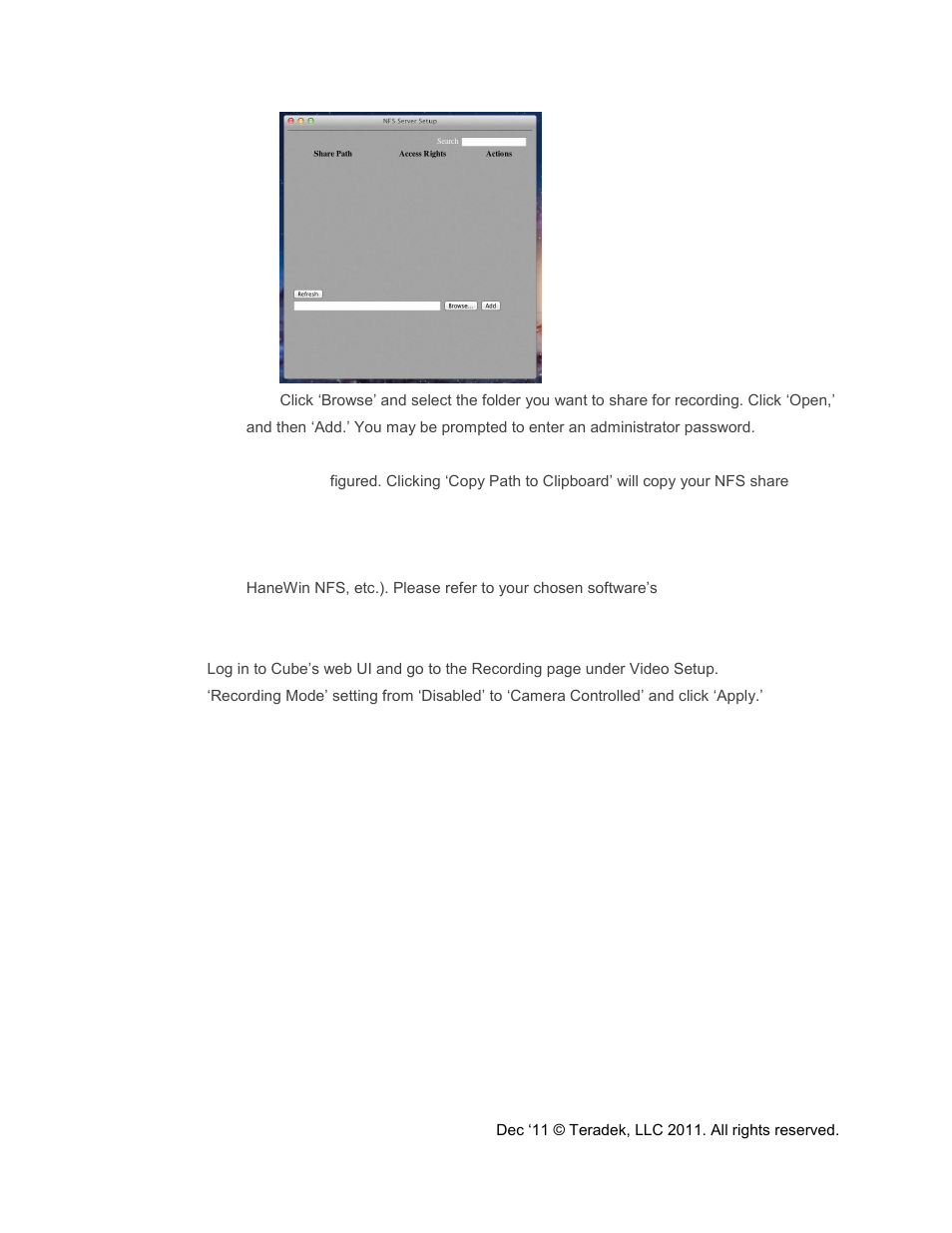 Teradek Cube Reference Guide User Manual | Page 36 / 40