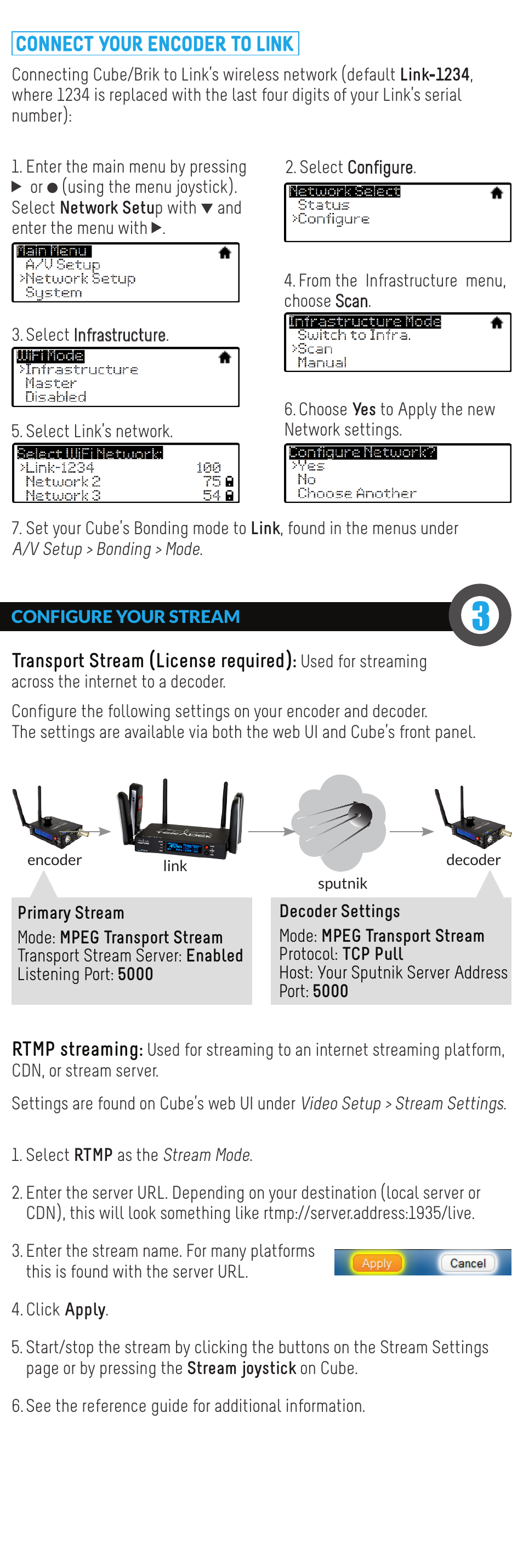 Teradek Link User Manual | Page 2 / 2