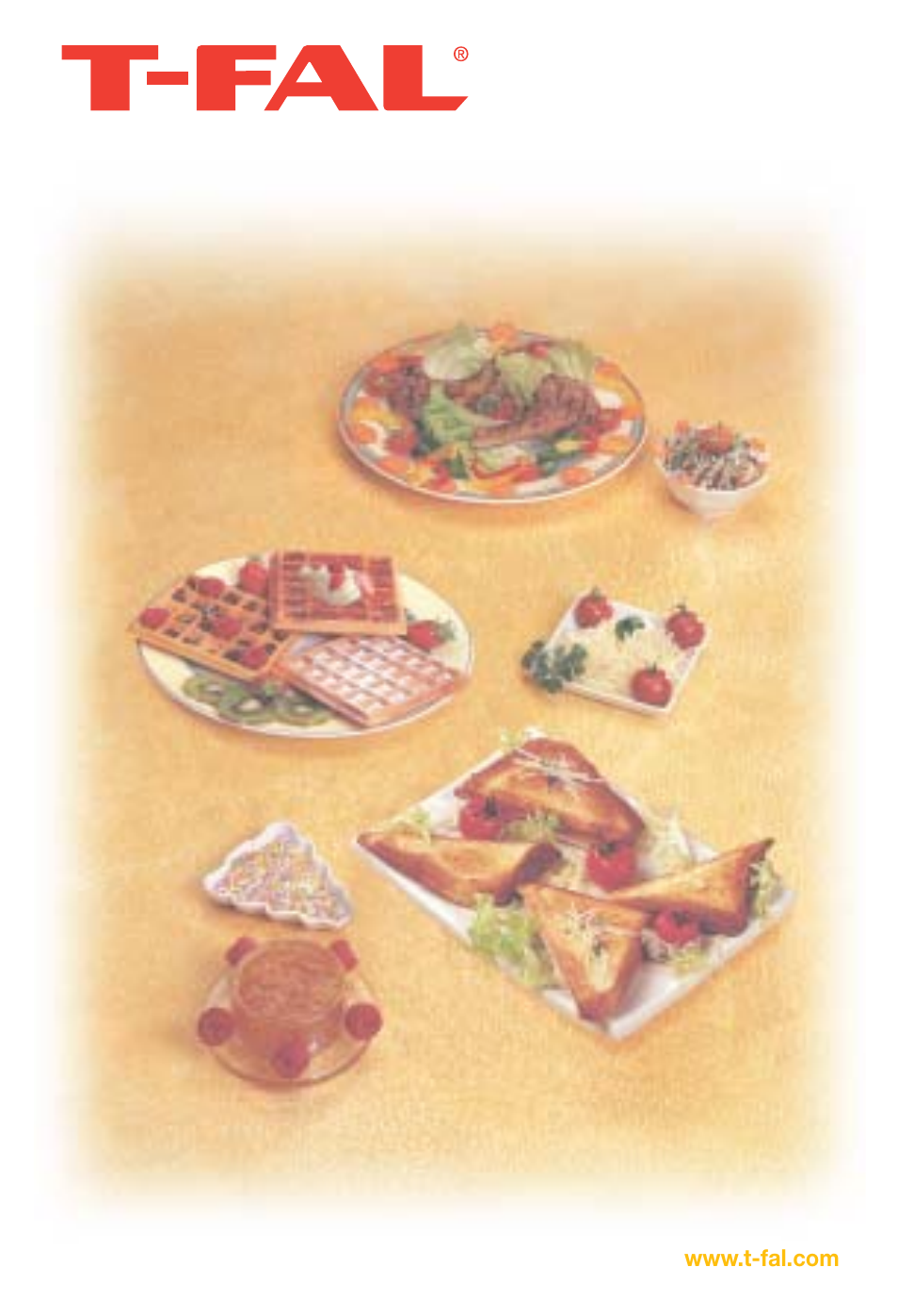 T-Fal Avanté Sandwich and Waffle Maker User Manual | 24 pages