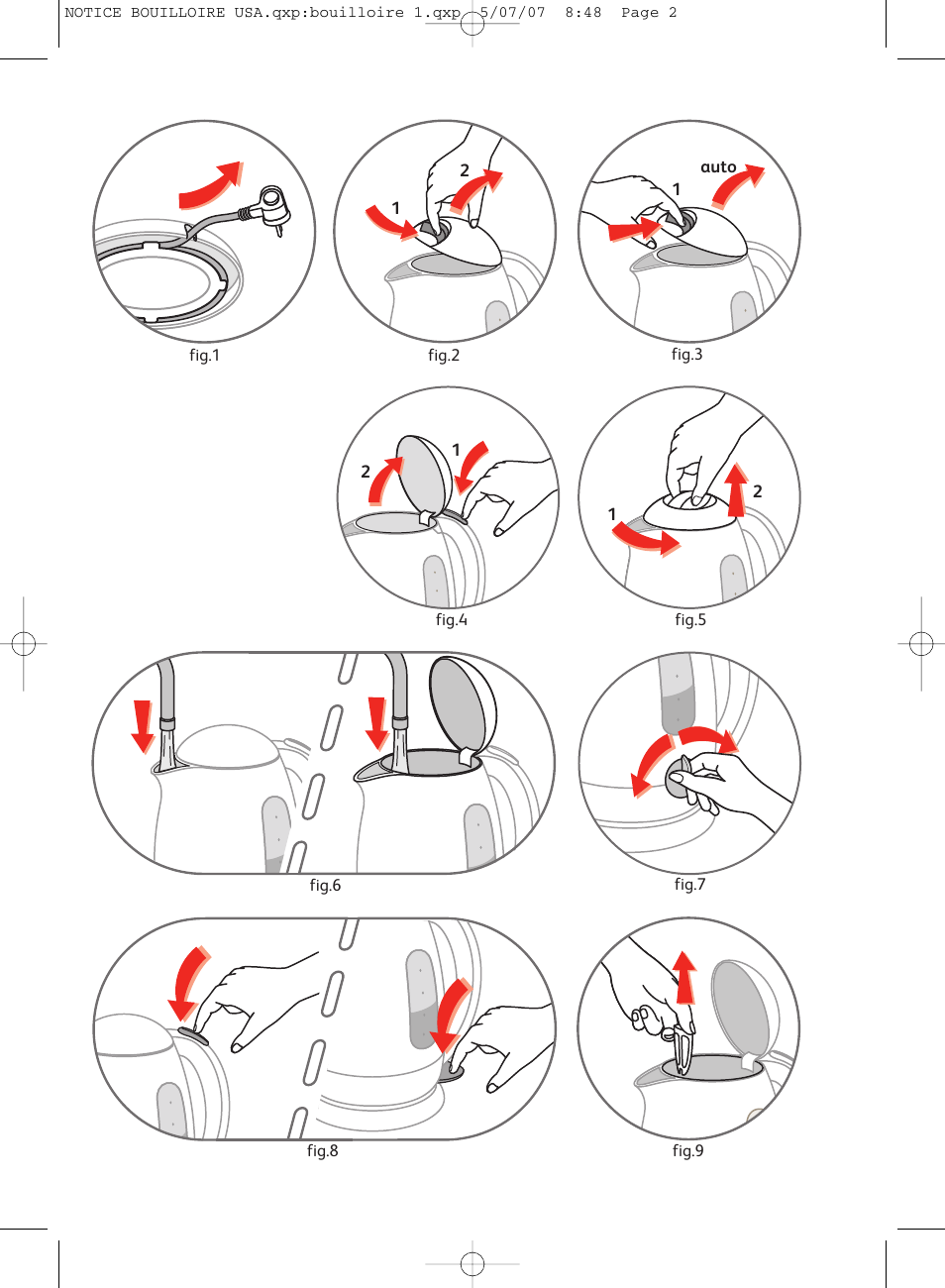 T-Fal Vitesses User Manual | Page 2 / 22