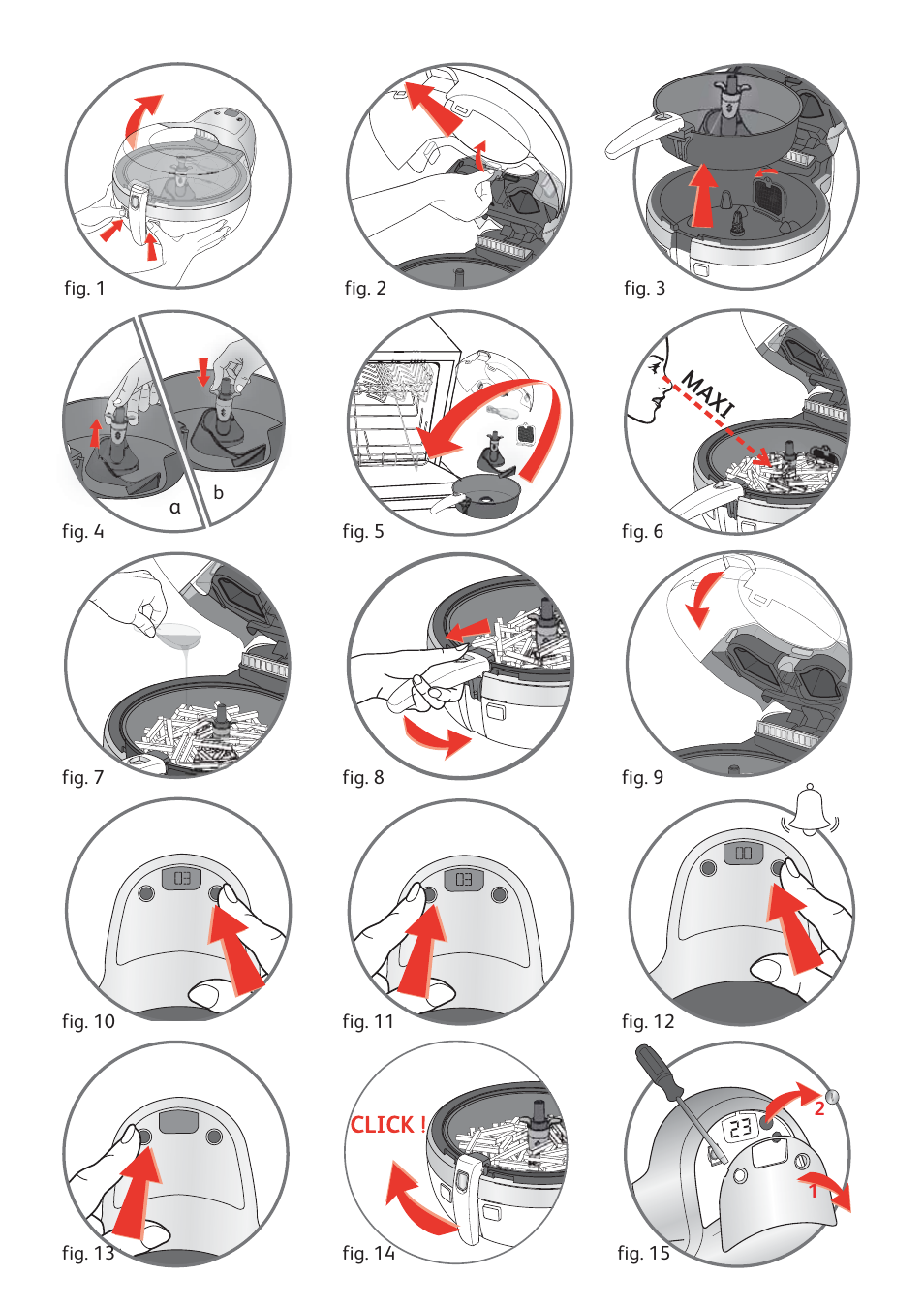Maxi | T-Fal ActiFry User Manual | Page 3 / 14