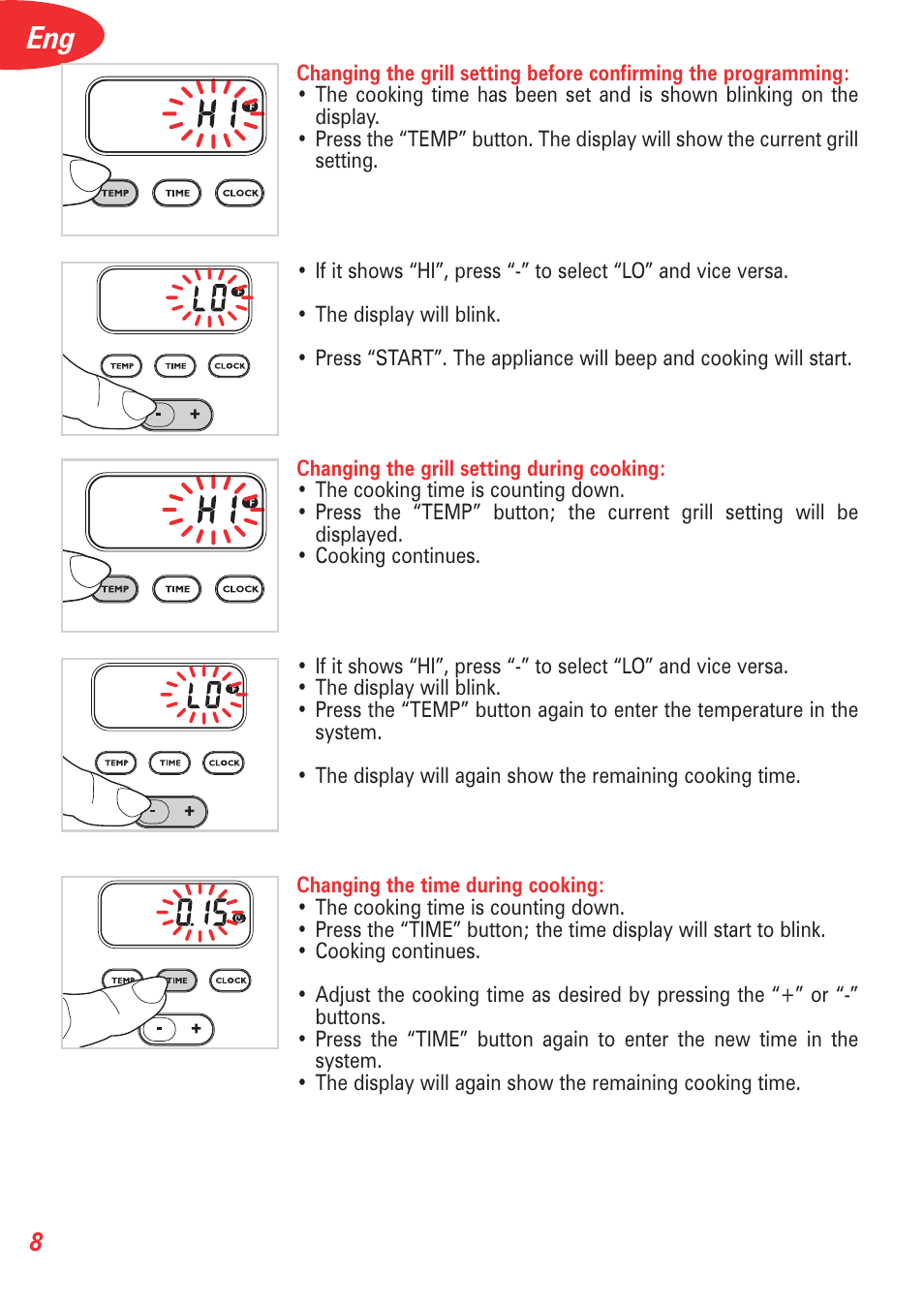 T-Fal Avante Elite Convection User Manual | Page 11 / 48