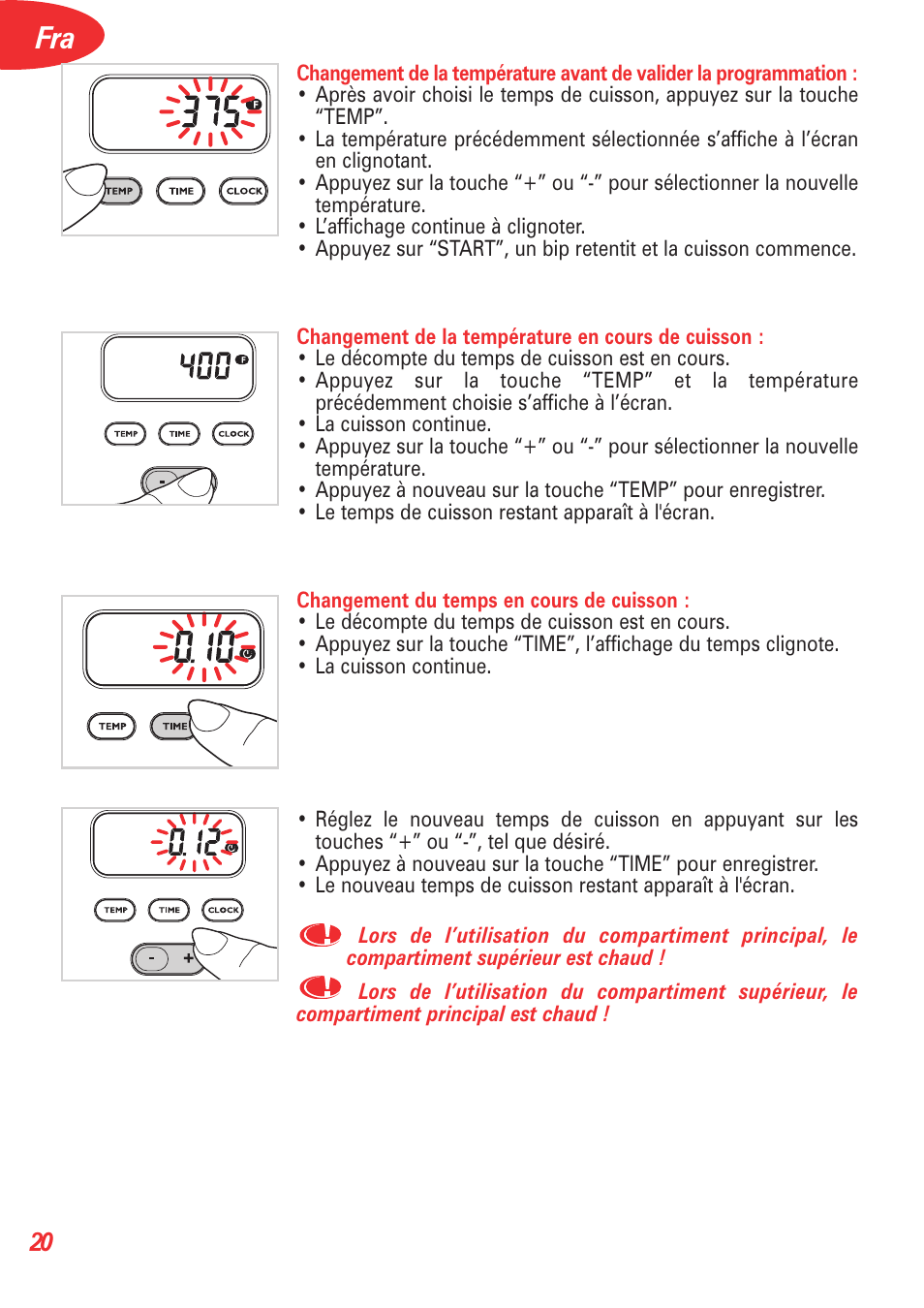 T-Fal Avante Elite Convection User Manual | Page 23 / 48