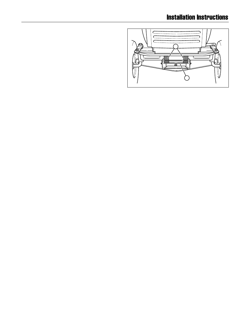 Installation instructions, Roller bar mower kit | Briggs & Stratton 1687079 User Manual | Page 5 / 6