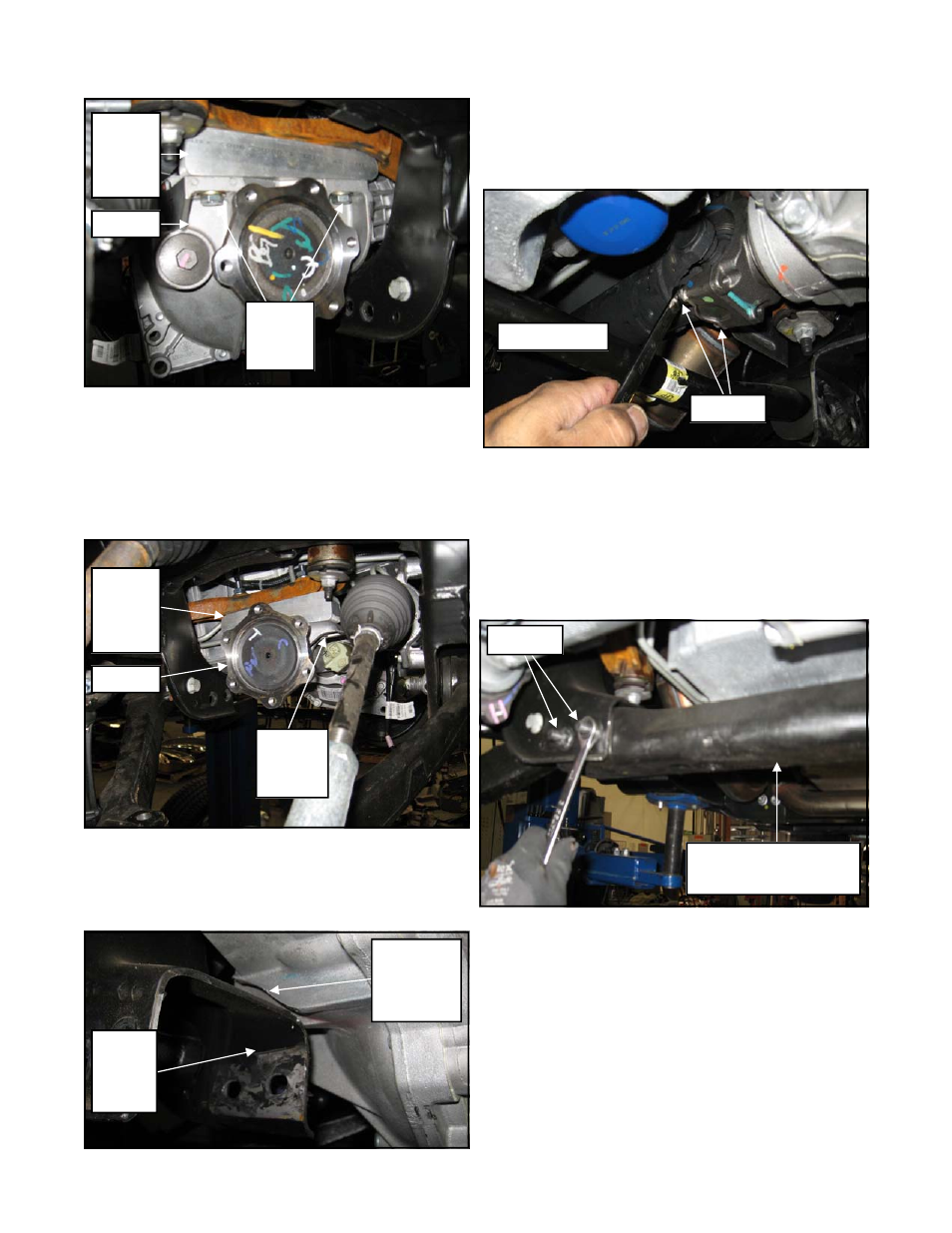 Trail Master Suspension TM102N GM 1500 4WD/2WD SUSPENSION 4 LIFT KIT User Manual | Page 8 / 16