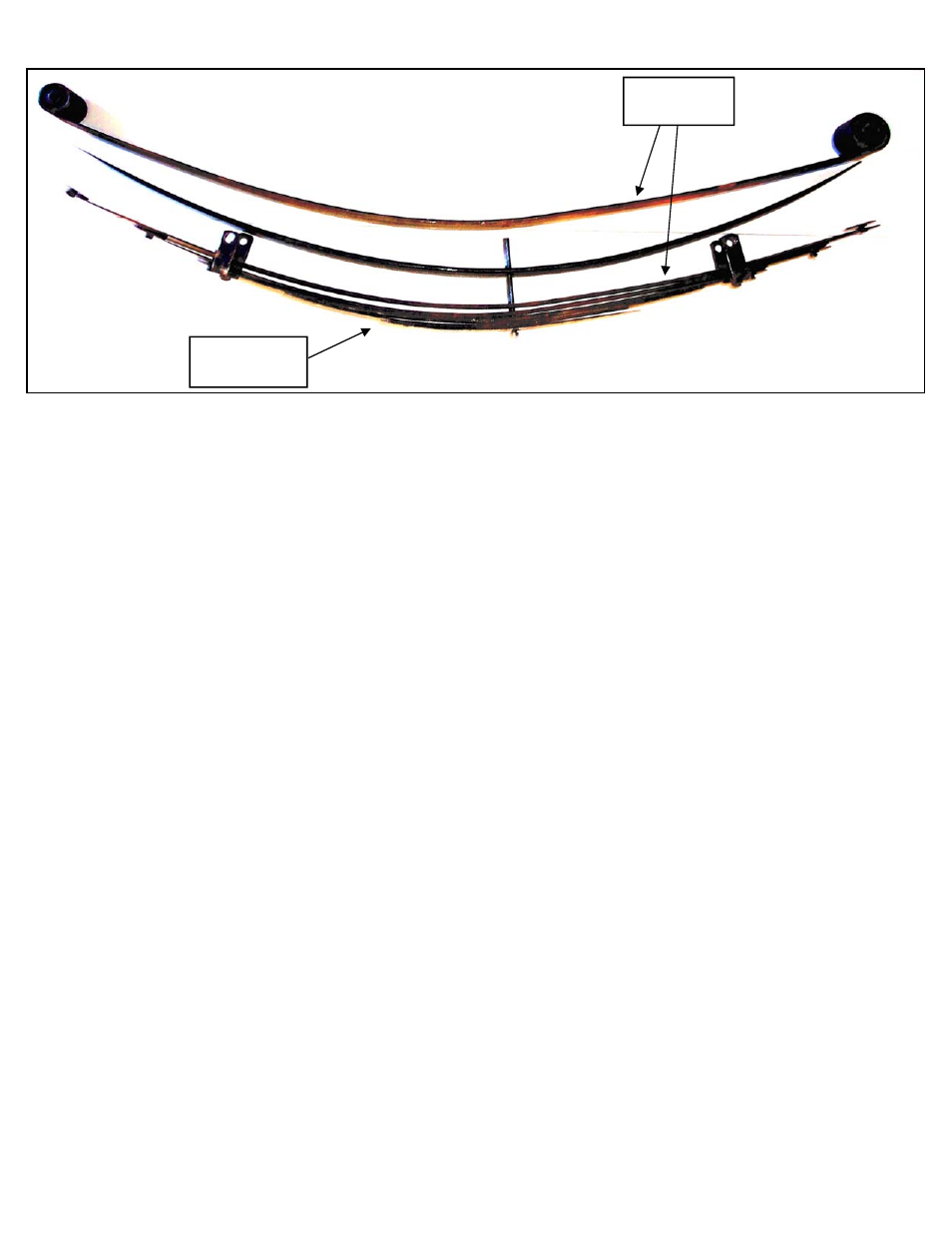 Prepare to install rear suspension, Install rear suspension | Trail Master Suspension TM3745-40023 w/ Leaf Spring JEEP CHEROKEE (XJ) 4.5 COIL SPRING KIT User Manual | Page 6 / 10