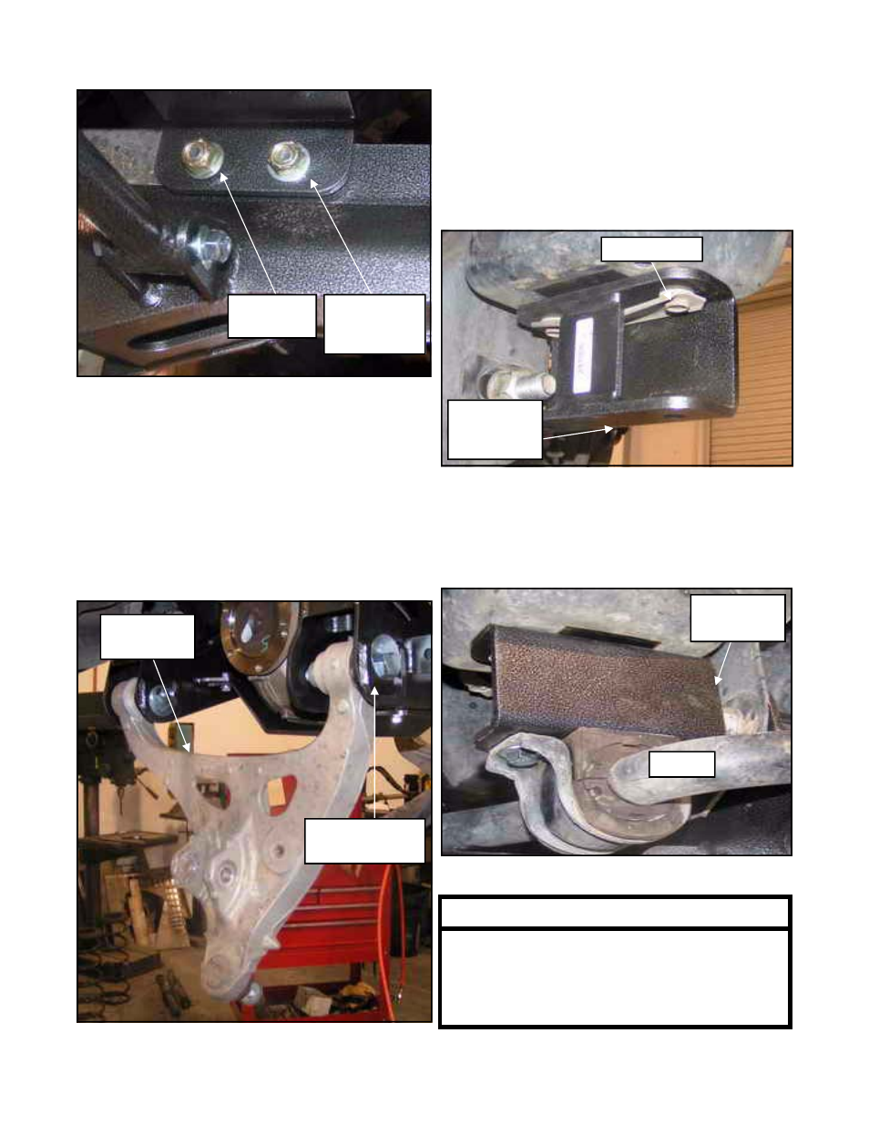 Trail Master Suspension TM407N FORD F-150 4WD 6 SUSPENSION LIFT KIT User Manual | Page 12 / 26