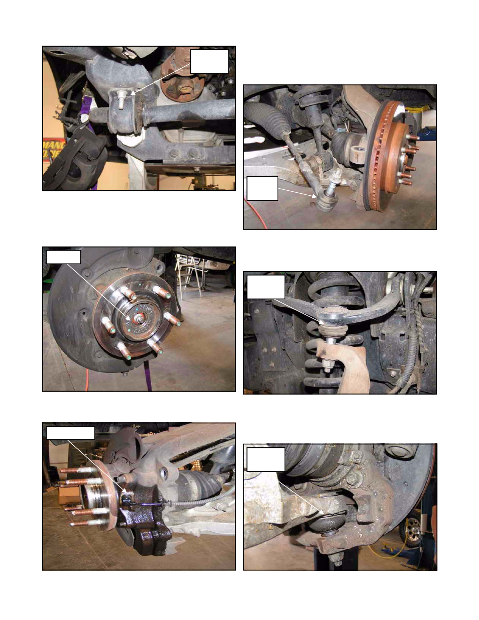 Trail Master Suspension TM407N FORD F-150 4WD 6 SUSPENSION LIFT KIT User Manual | Page 5 / 26