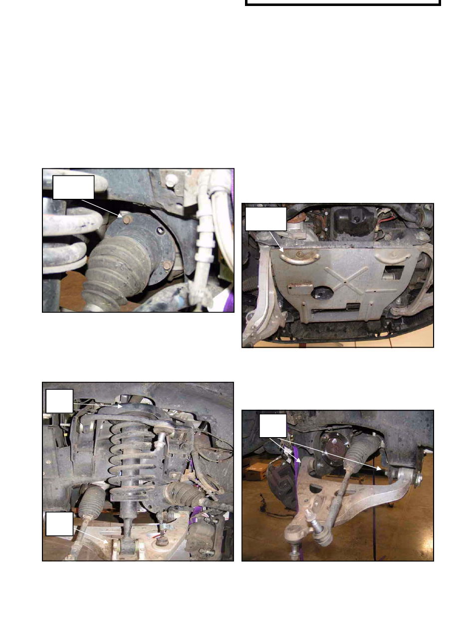 Trail Master Suspension TM407N FORD F-150 4WD 6 SUSPENSION LIFT KIT User Manual | Page 6 / 26