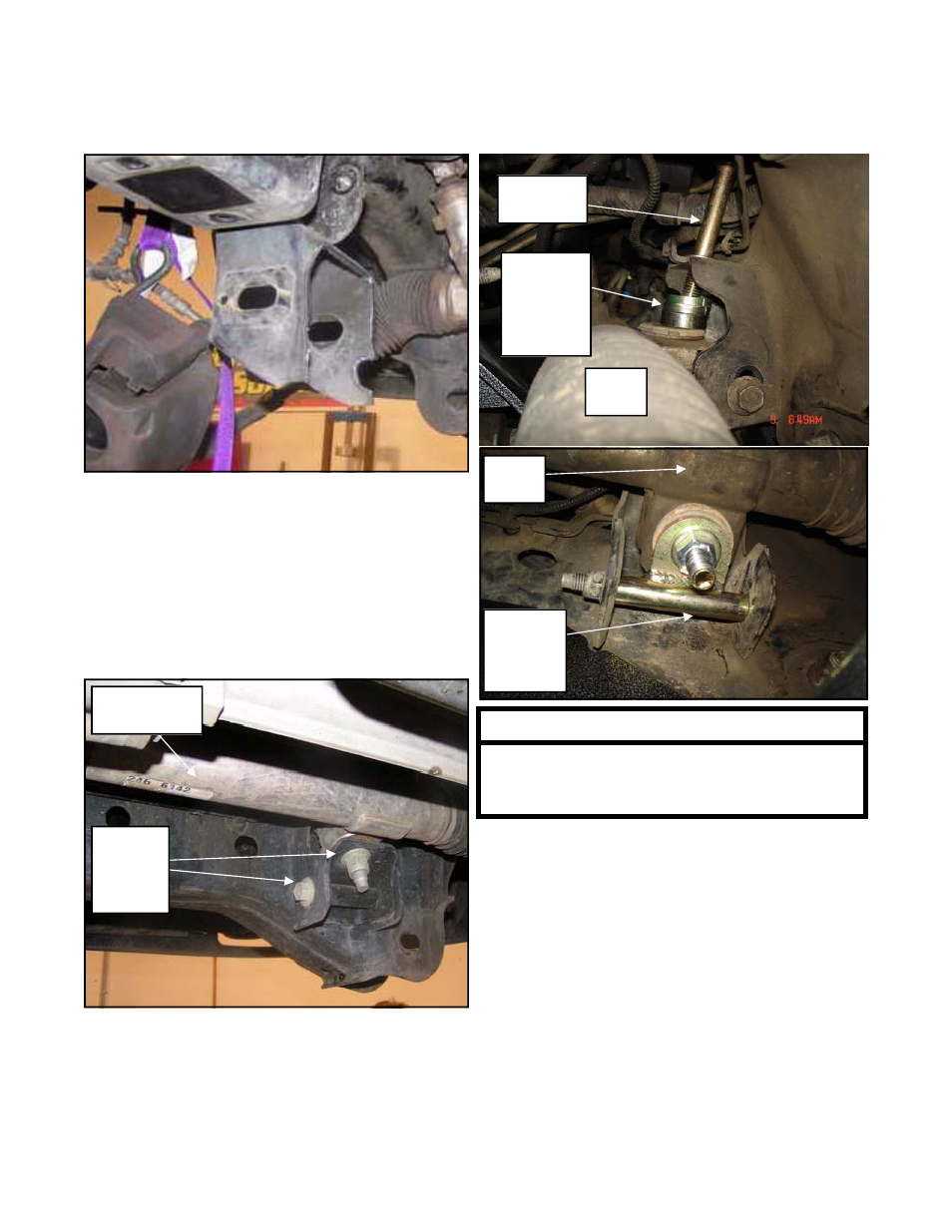 Install front suspension | Trail Master Suspension TM407N FORD F-150 4WD 6 SUSPENSION LIFT KIT User Manual | Page 8 / 26