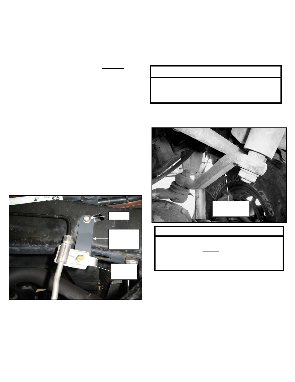 Trail Master Suspension TM3335-40013 w/Arms & Nitro shocks JEEP WRANGLER 4 DOOR (JK) 3.5 SPRING KIT User Manual | Page 6 / 12