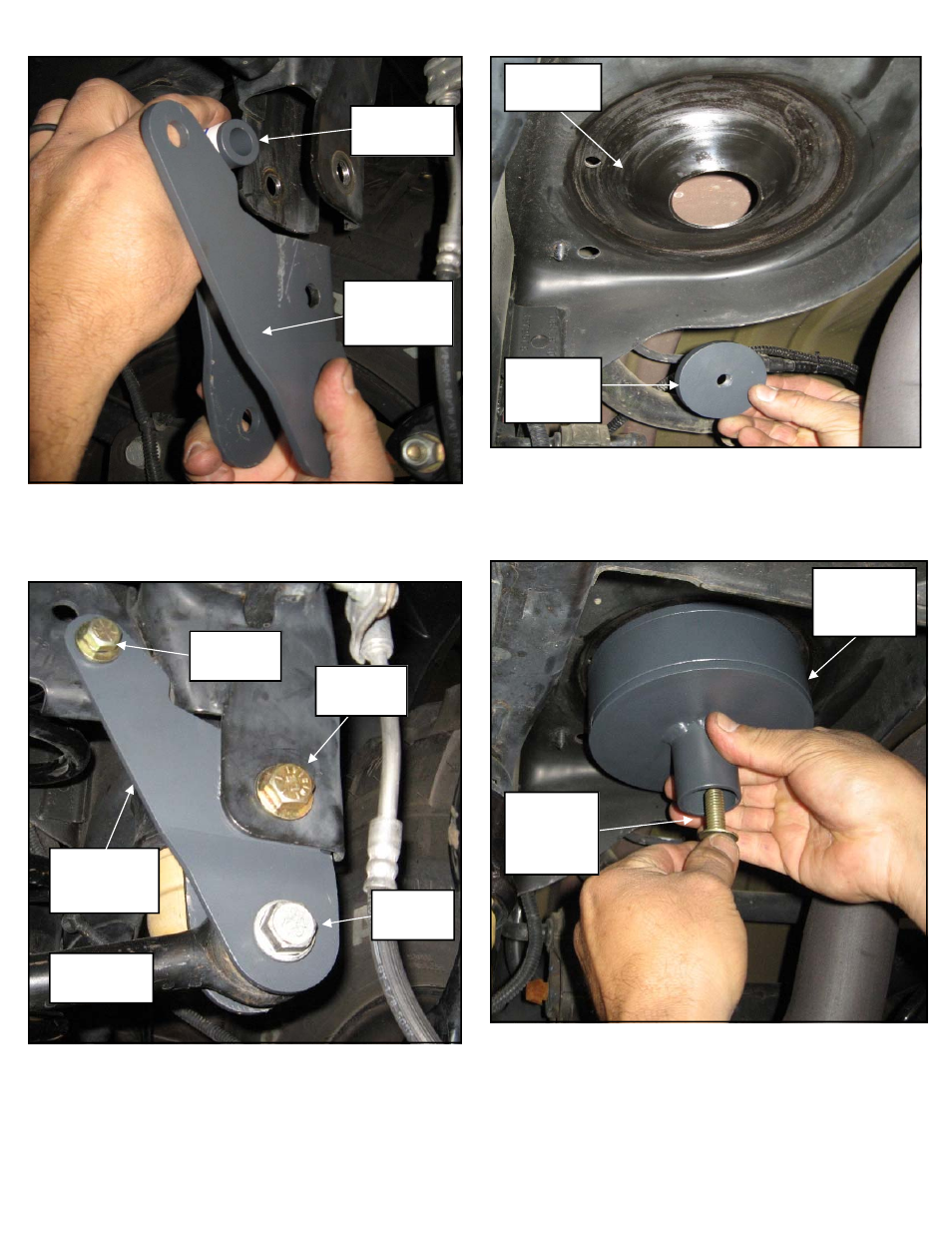 Trail Master Suspension TM3330-40013 JEEP WRANGLER 4 DOOR (JK) 3 SPACER KIT User Manual | Page 7 / 12