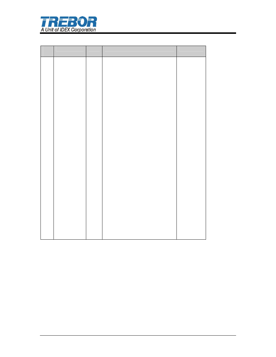 5 parts list | Trebor SL20 CHAMPION User Manual | Page 20 / 25