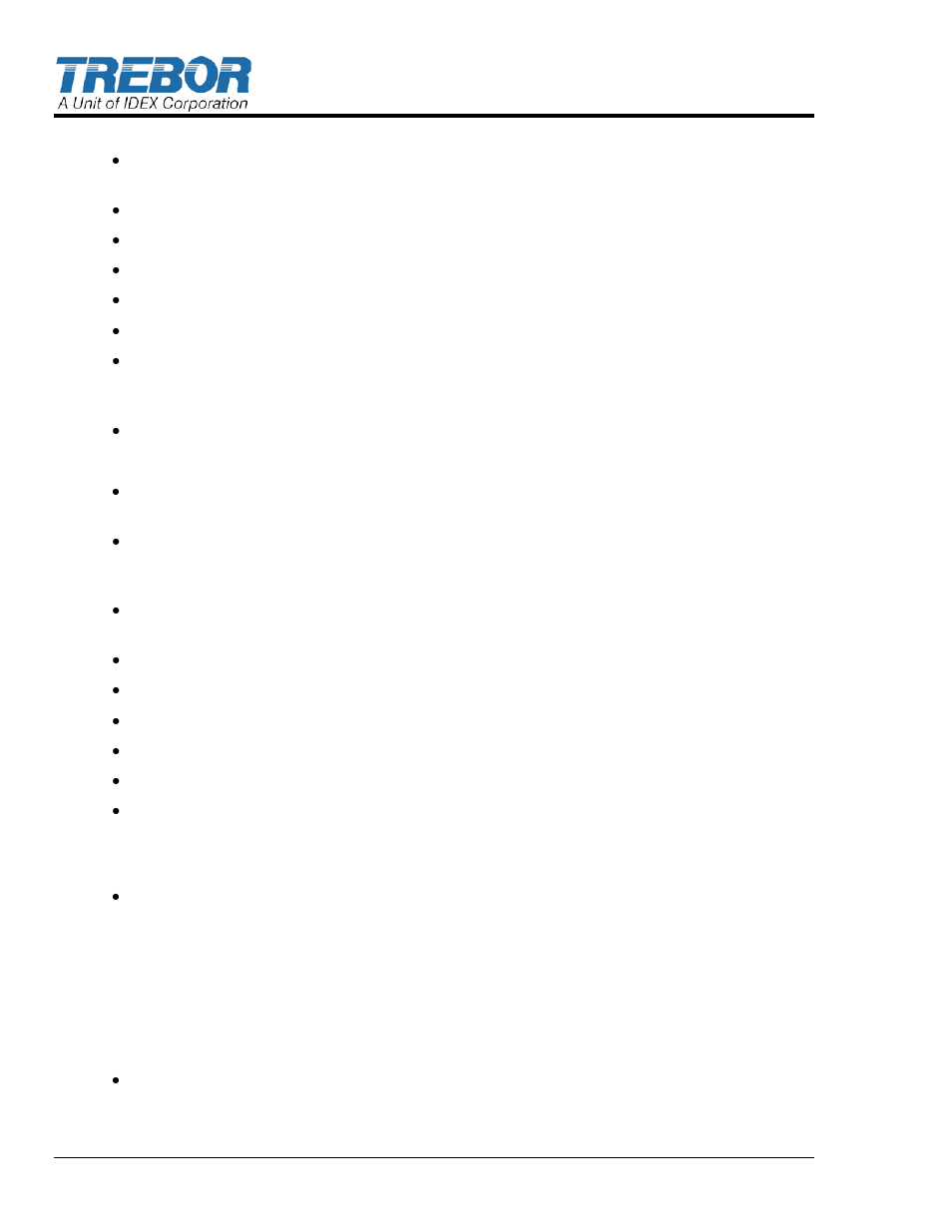 B body disassembly, C control base disassembly, D pump cleaning | 8 assembly, A control base assembly | Trebor 55D EVOLVE User Manual | Page 18 / 27