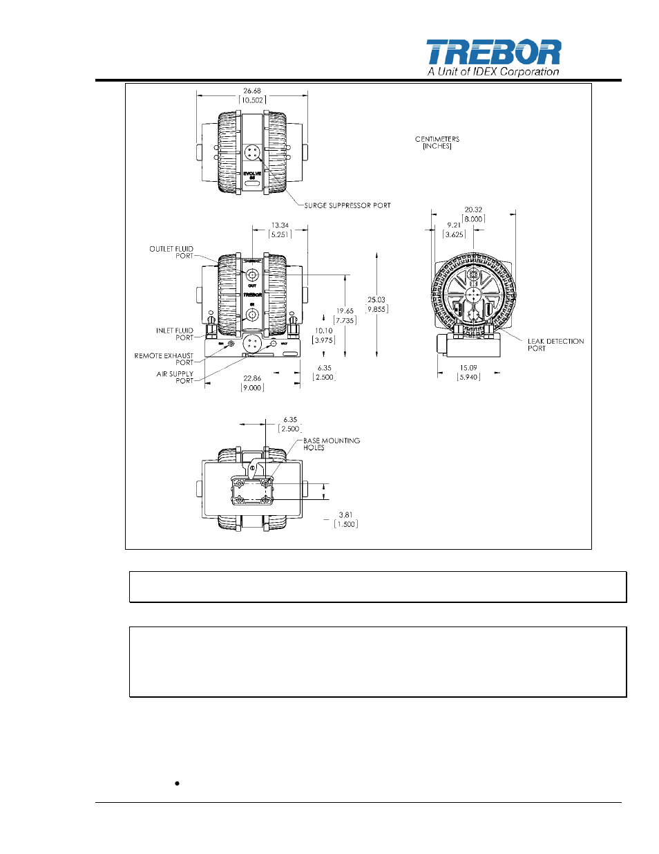 3 remote exhaust connection | Trebor 55D EVOLVE User Manual | Page 5 / 27