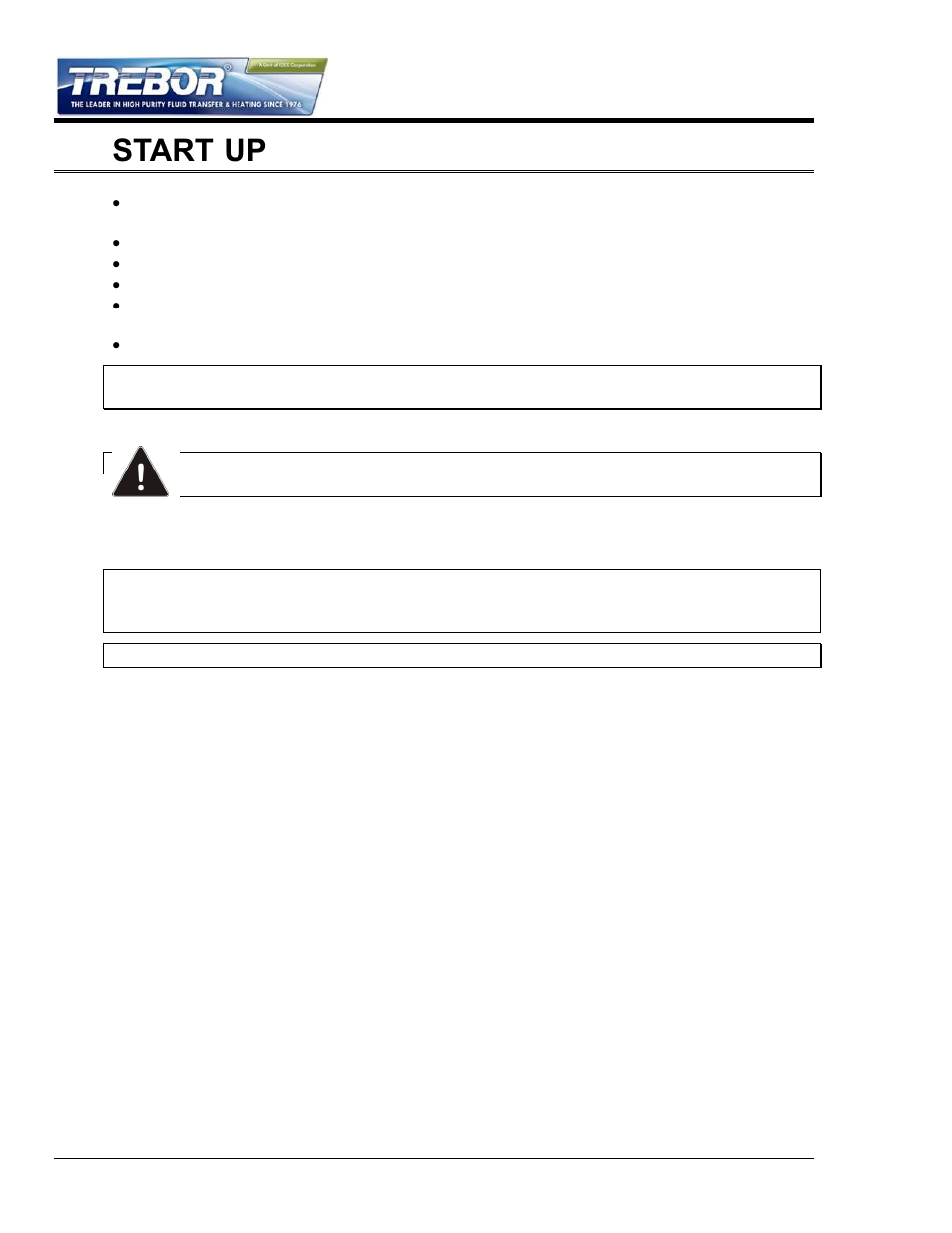 3start-up | Trebor 55E EVOLVE User Manual | Page 10 / 28