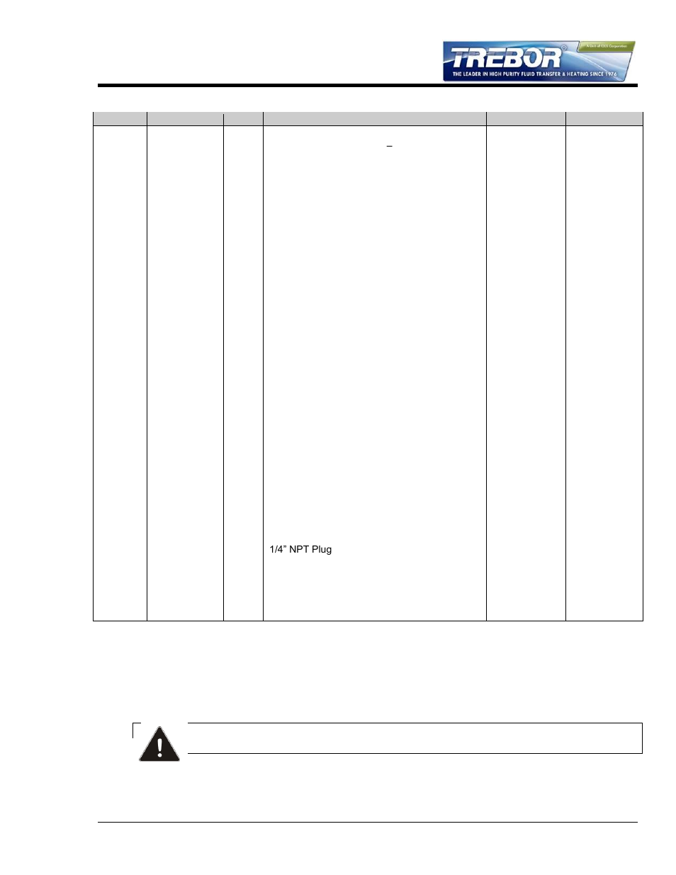 5 parts list, 6 clean-up | Trebor 55E EVOLVE User Manual | Page 17 / 28