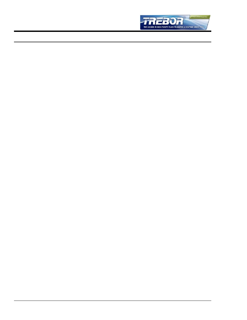 Trebor 55E EVOLVE User Manual | Page 2 / 28