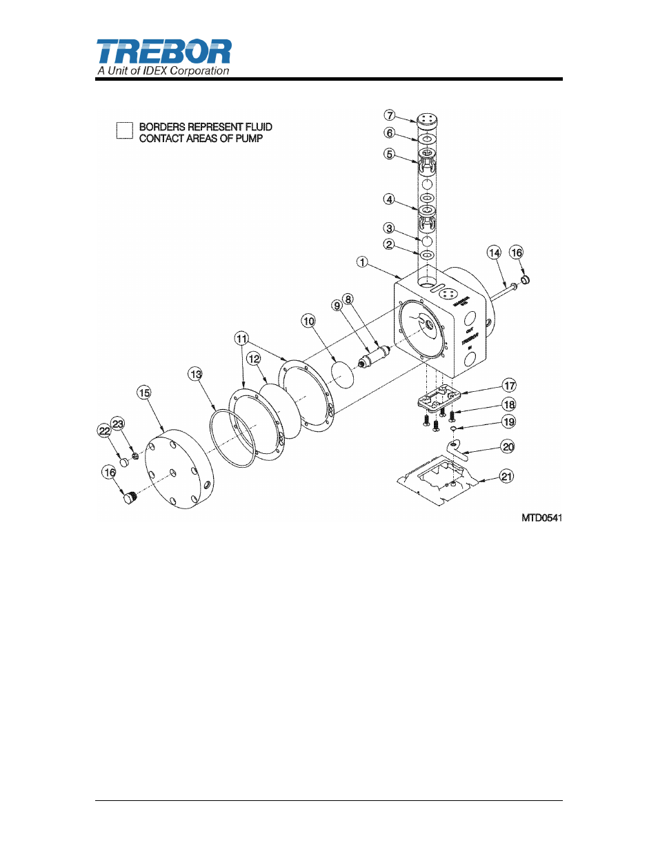 4 parts illustration | Trebor 610E Magnum User Manual | Page 14 / 22