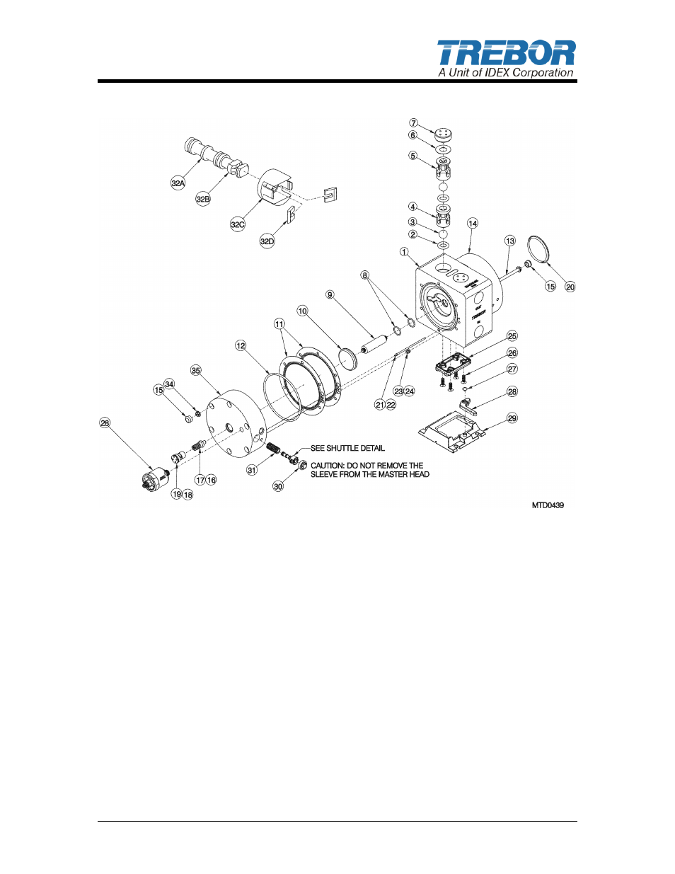 4 parts illustration | Trebor 610NM Magnum User Manual | Page 13 / 22
