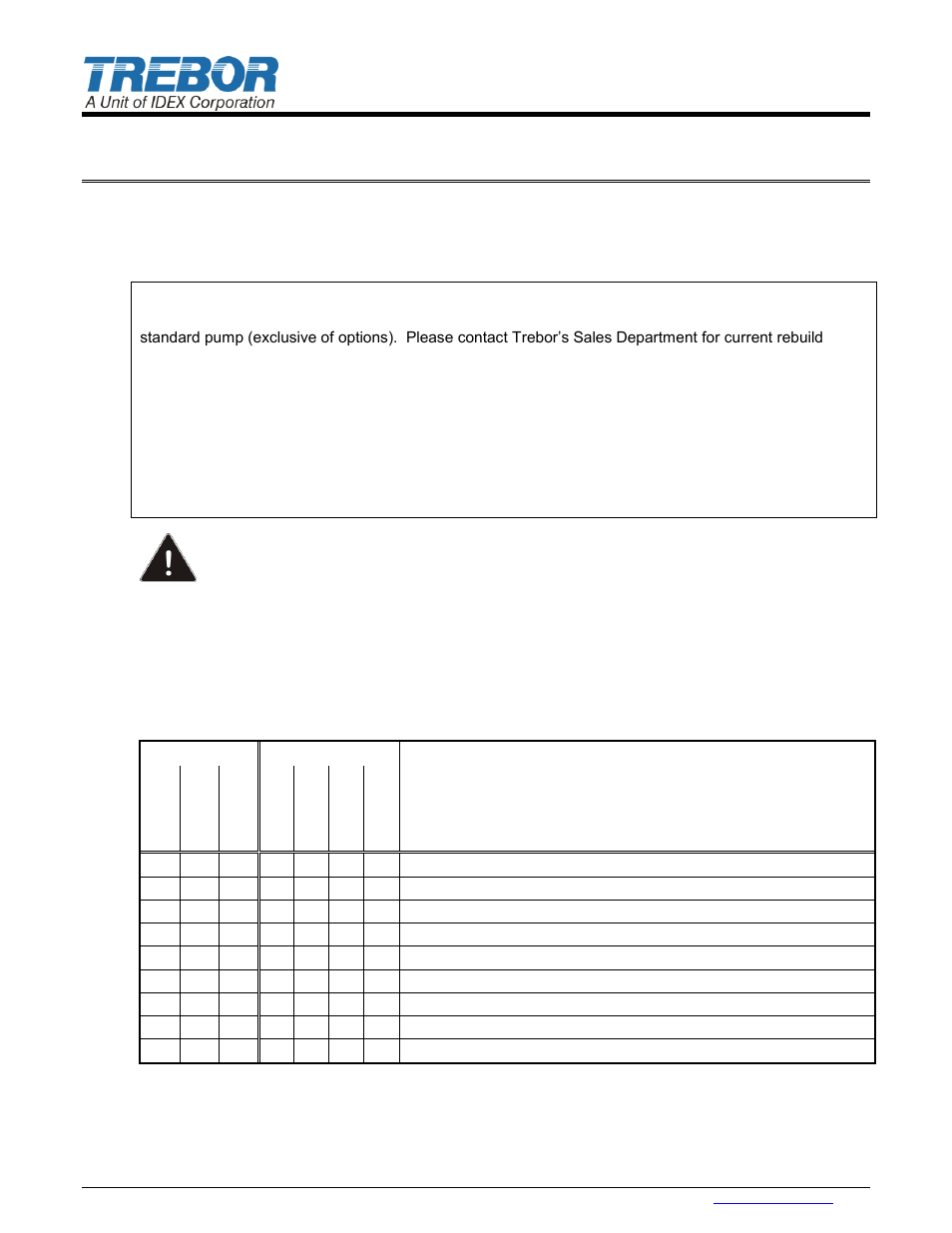 6maintenance | Trebor 610RC Magnum User Manual | Page 10 / 18