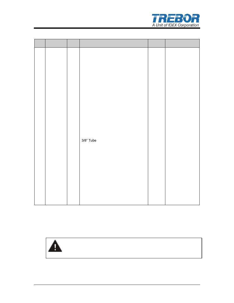 5 parts list, 6 clean-up | Trebor 620D Magnum User Manual | Page 15 / 25