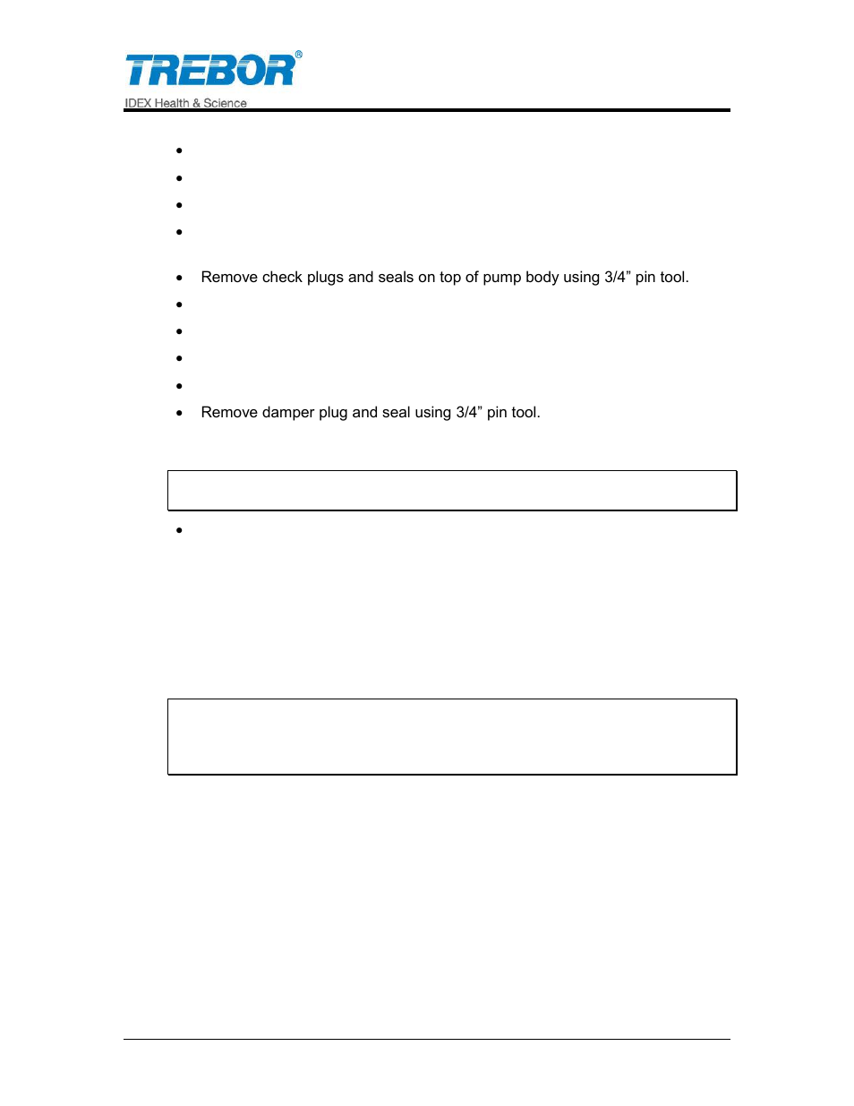 8 cleaning, 9 assembly | Trebor 620E Magnum User Manual | Page 22 / 29