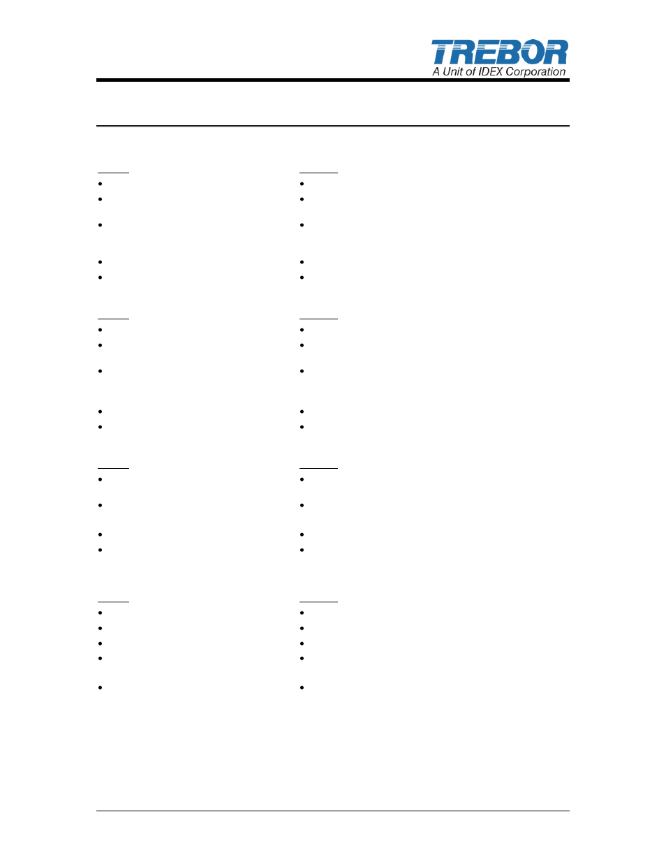 5troubleshooting | Trebor 50D Maxim User Manual | Page 23 / 25