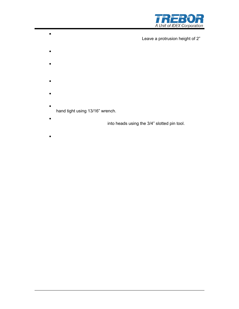 Trebor 50U Maxim User Manual | Page 21 / 33
