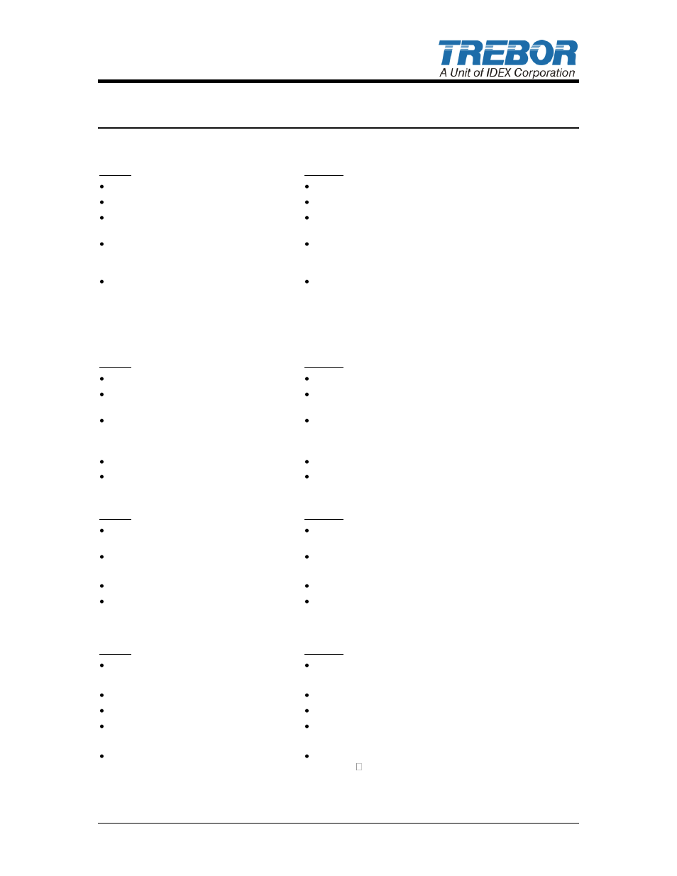 Ection 5, i, 5troubleshooting | Trebor 50U Maxim User Manual | Page 31 / 33