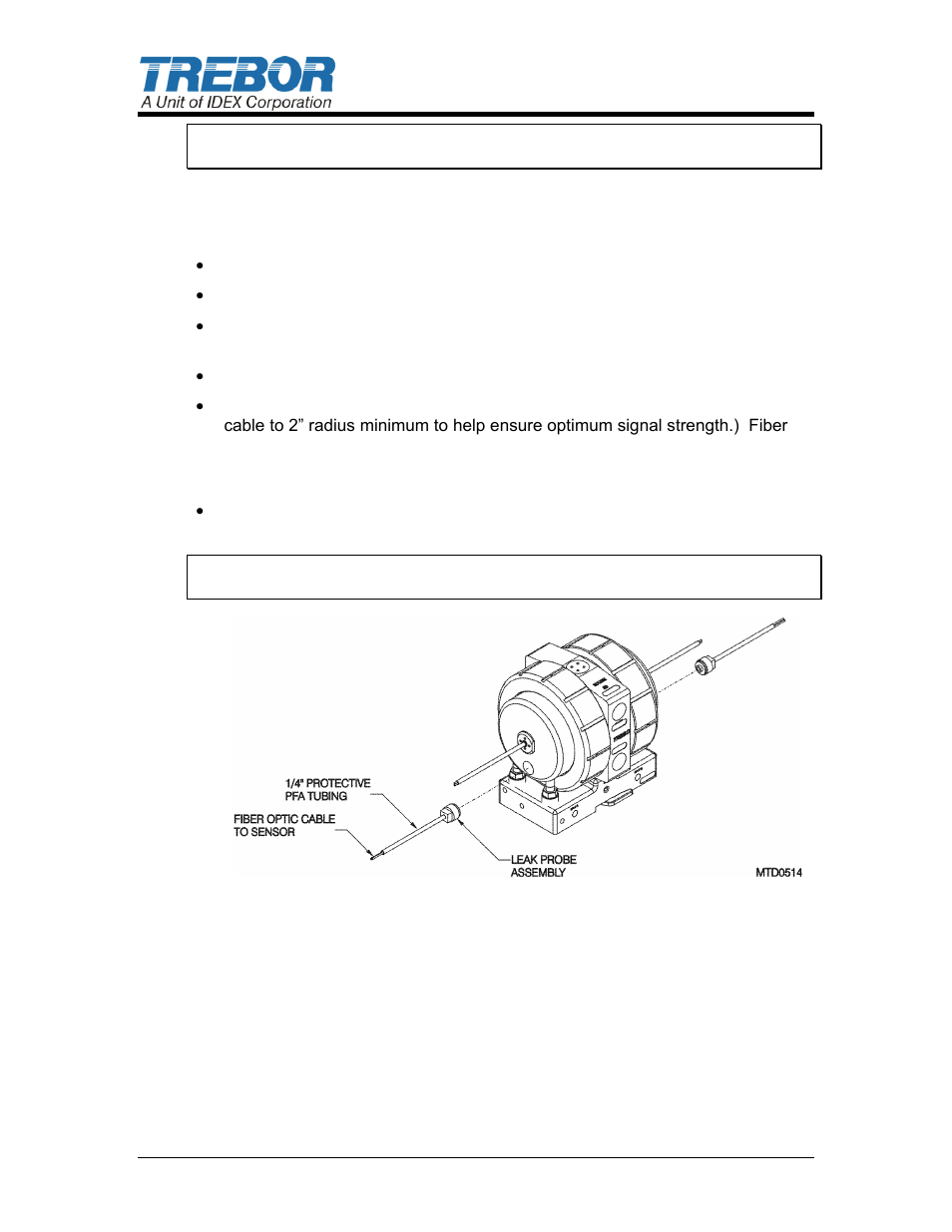 3 optional leak sensing | Trebor 50U Maxim User Manual | Page 8 / 33