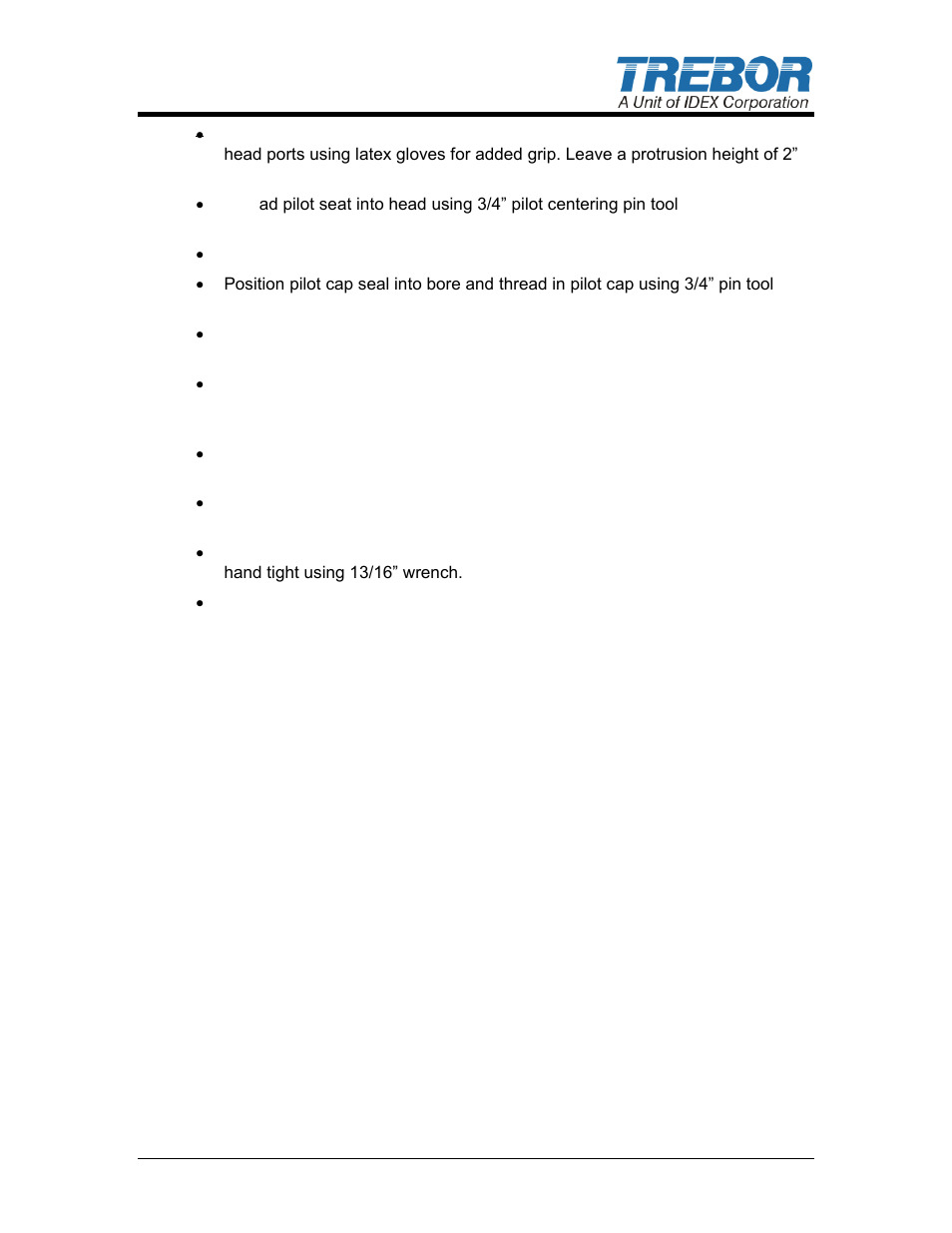 Trebor 50R Maxim User Manual | Page 21 / 25