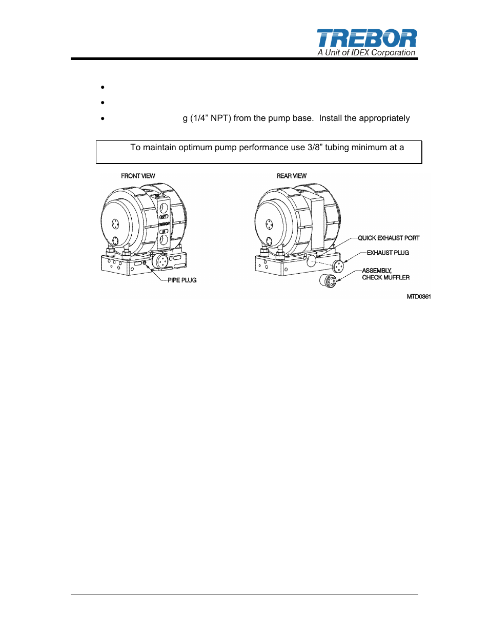 3 remote exhaust hook-up | Trebor 50R Maxim User Manual | Page 5 / 25