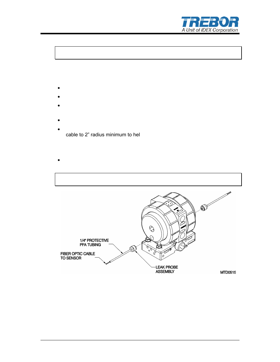 3 optional leak sensing | Trebor 50R Maxim User Manual | Page 7 / 25