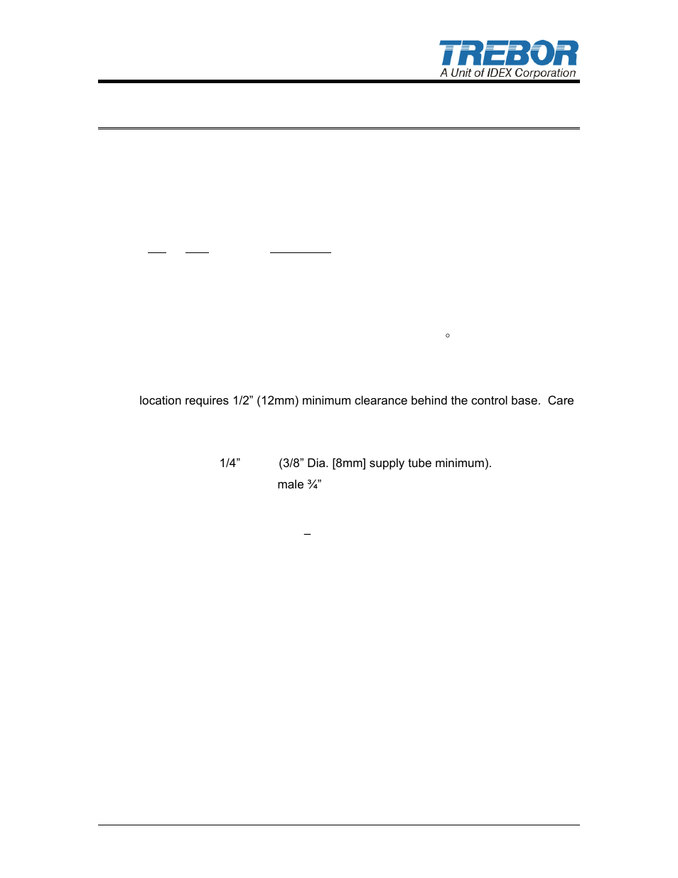 1installation | Trebor 50R-X12 Maxim User Manual | Page 3 / 24