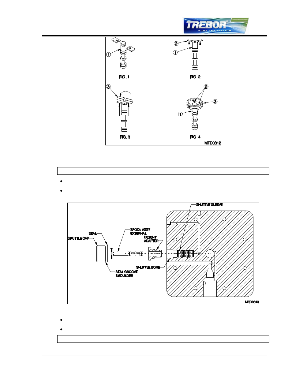 Shuttle assembly (master head) | Trebor 120D Mega User Manual | Page 19 / 28