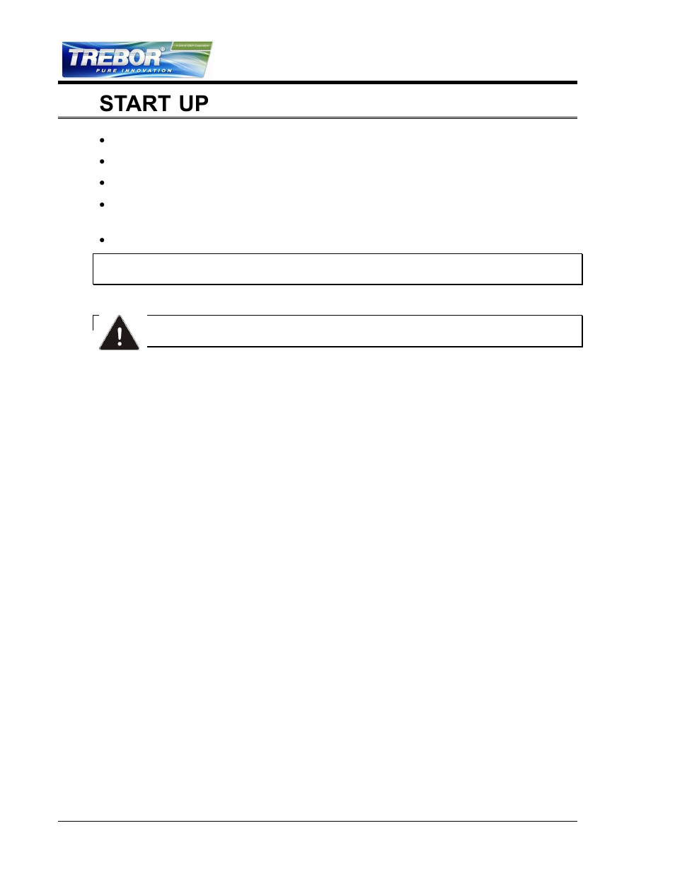 Start-up, High temperature operation, Performance charts | 3start-up | Trebor 120D Mega User Manual | Page 8 / 28
