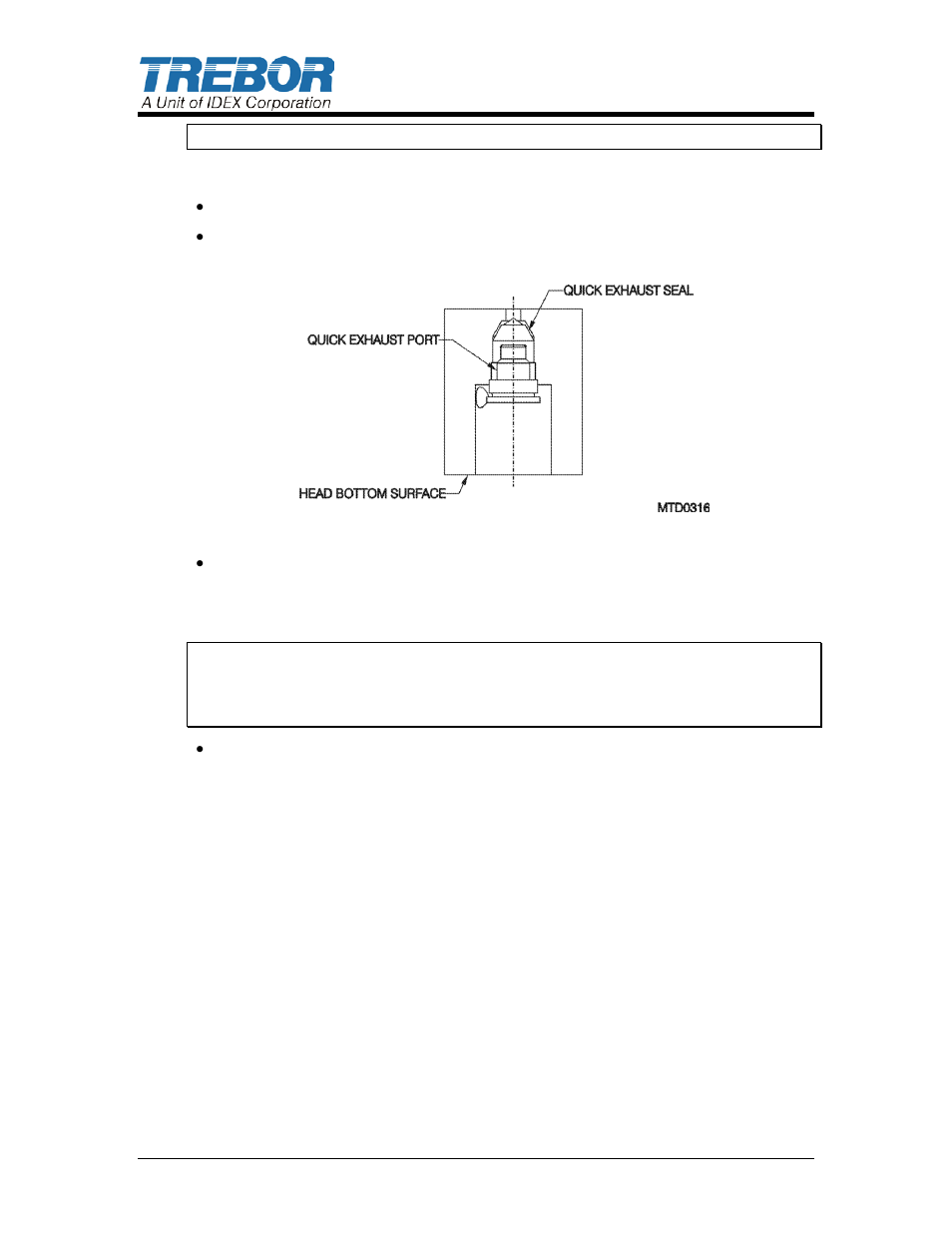 D quick exhaust (both heads), E body assembly | Trebor 960D Mega User Manual | Page 20 / 28