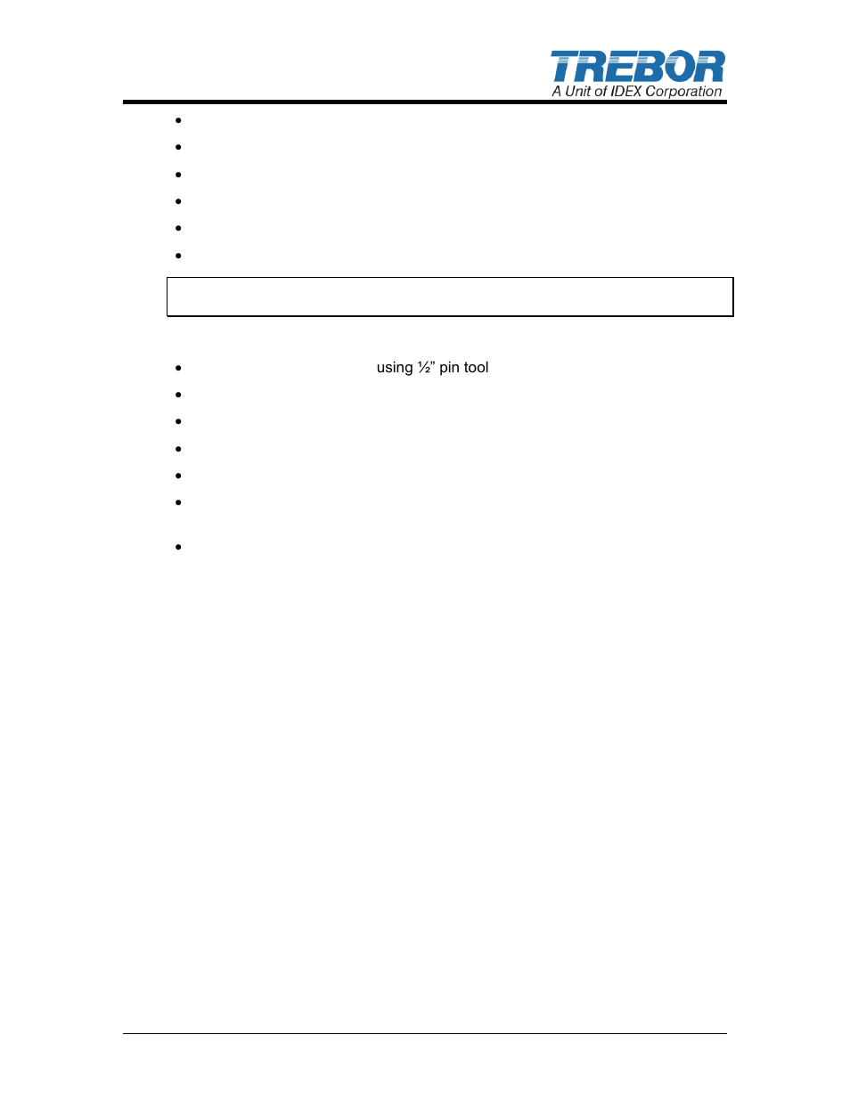 Trebor 110E User Manual | Page 17 / 23
