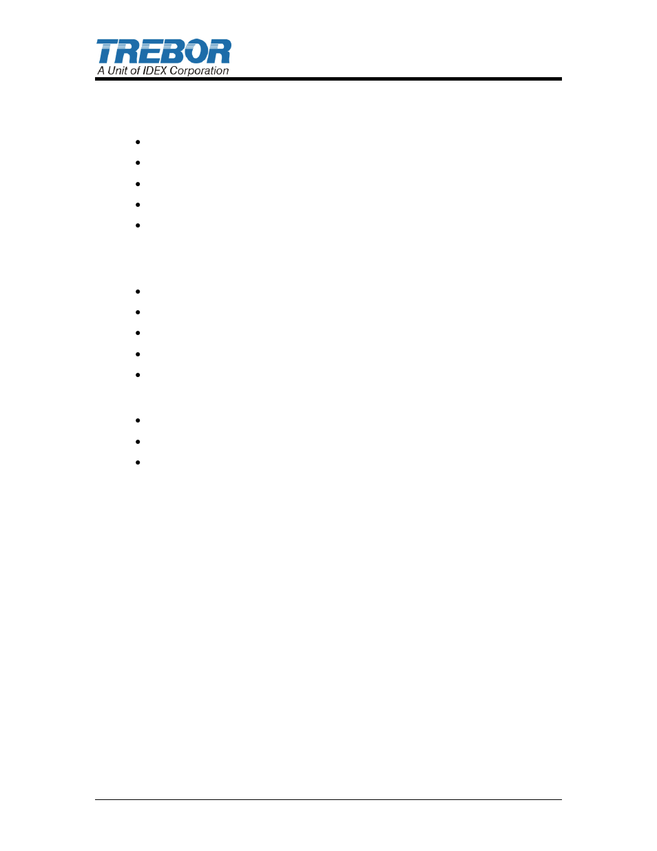 9 testing | Trebor 110E User Manual | Page 20 / 23