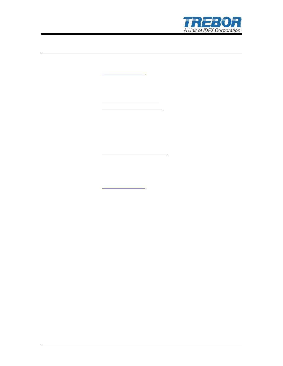 7contact information | Trebor 110E User Manual | Page 23 / 23
