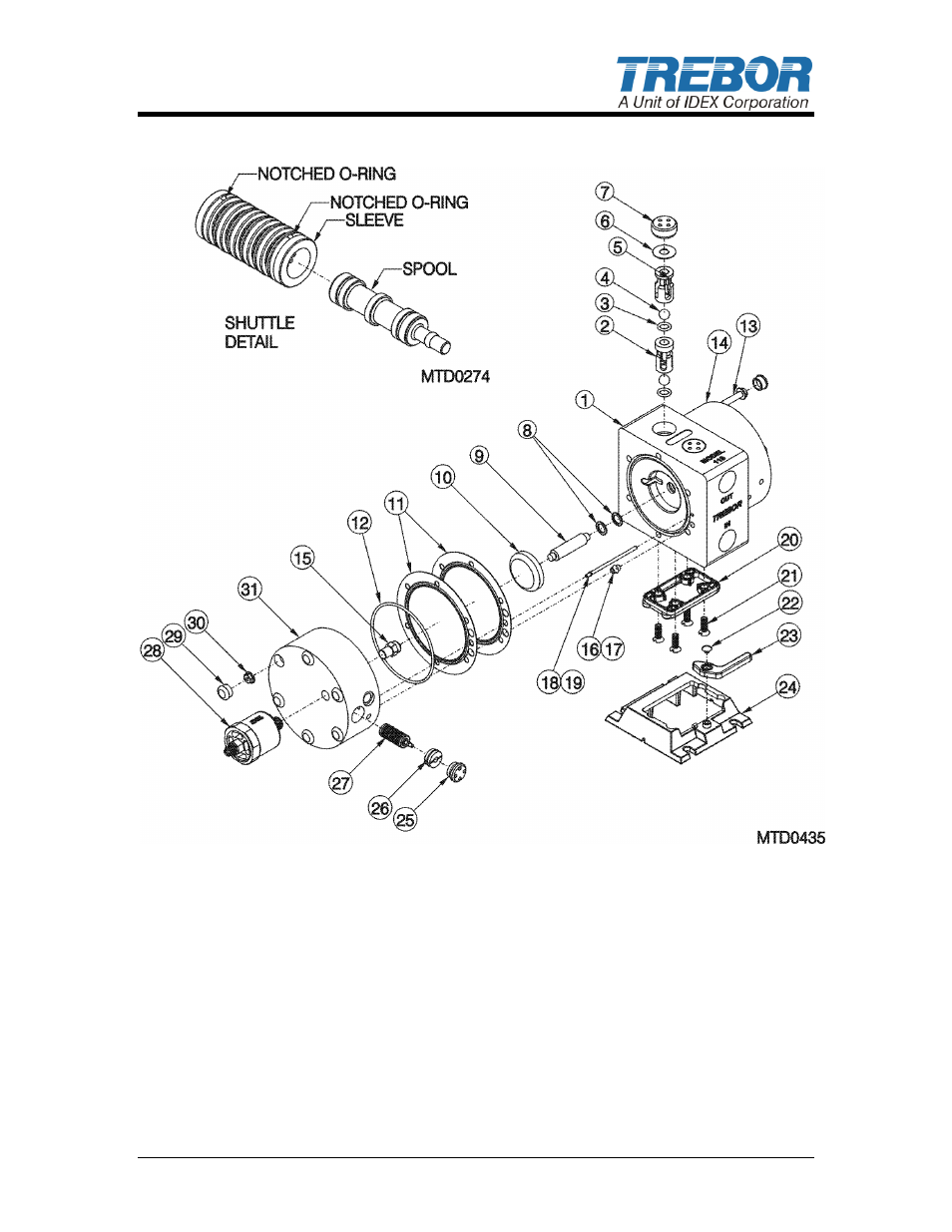 4 parts illustration | Trebor 110R User Manual | Page 13 / 23