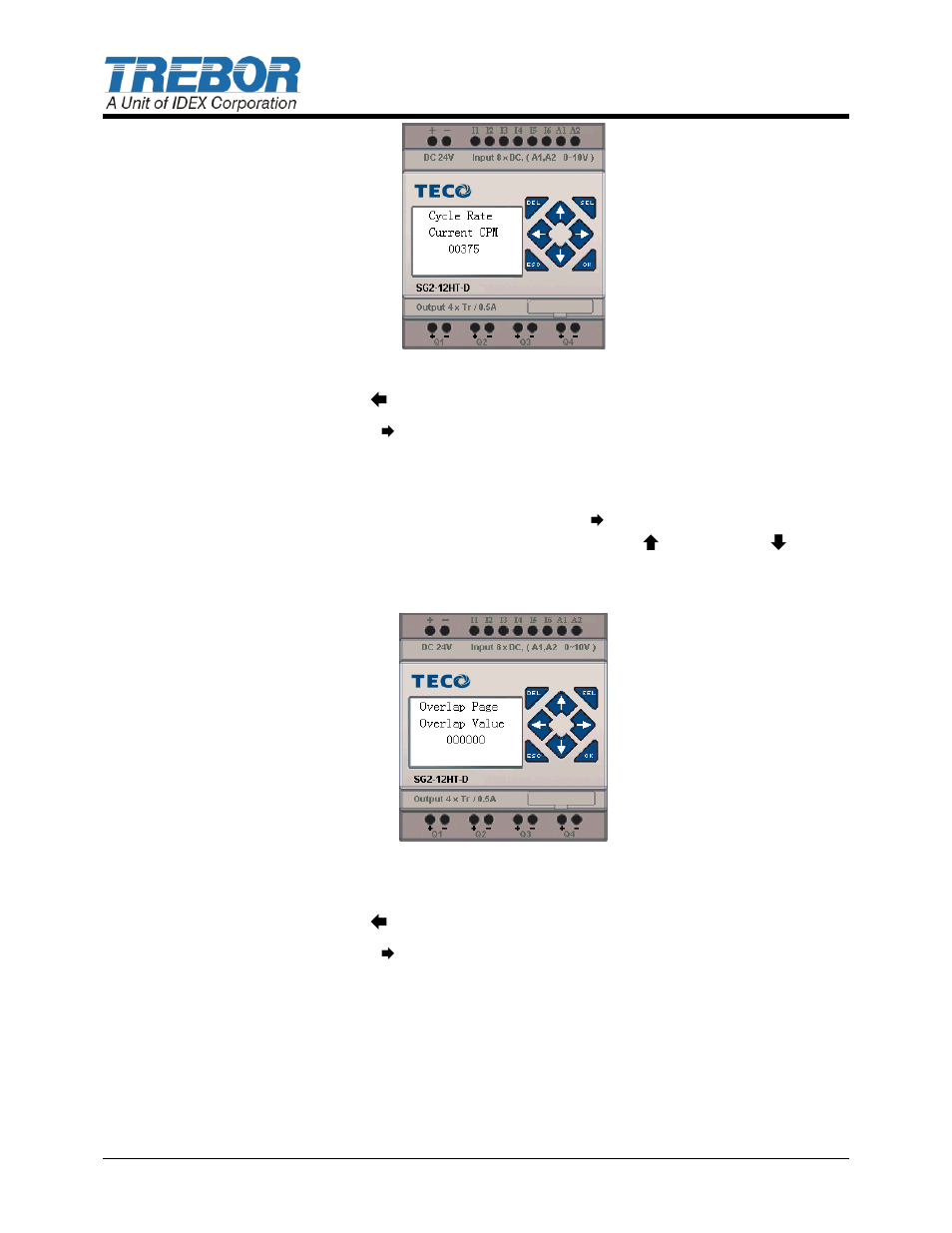 3 maintenance alarm | Trebor PC15CP User Manual | Page 6 / 12