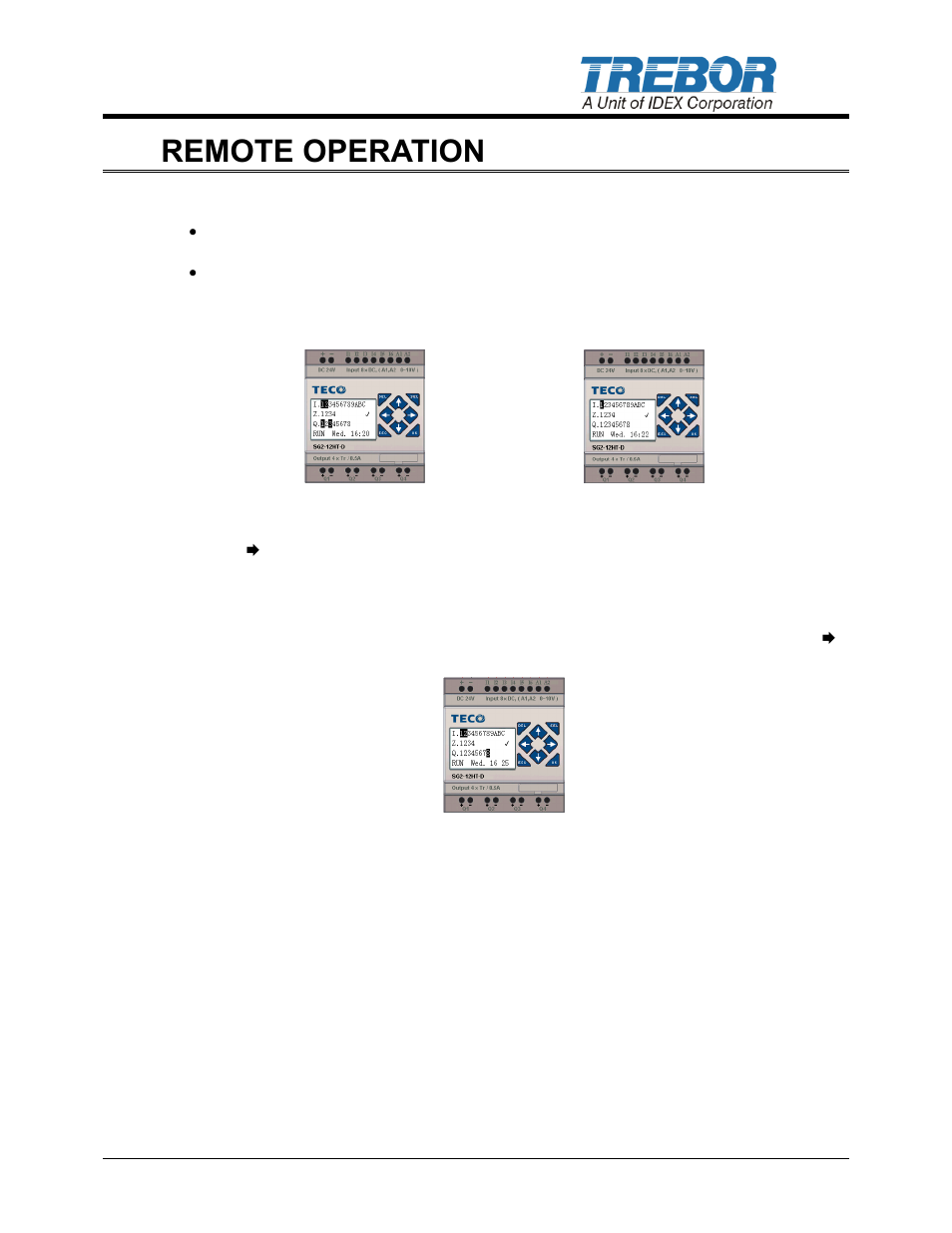 3remote operation | Trebor PC15CP User Manual | Page 9 / 12