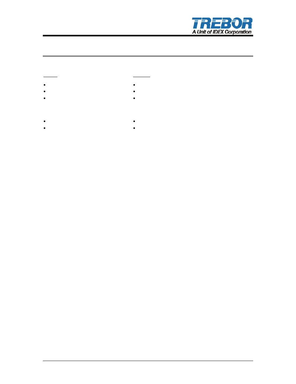 5 troubleshooting, Troubleshooting, 5troubleshooting | Trebor PC7 User Manual | Page 15 / 16