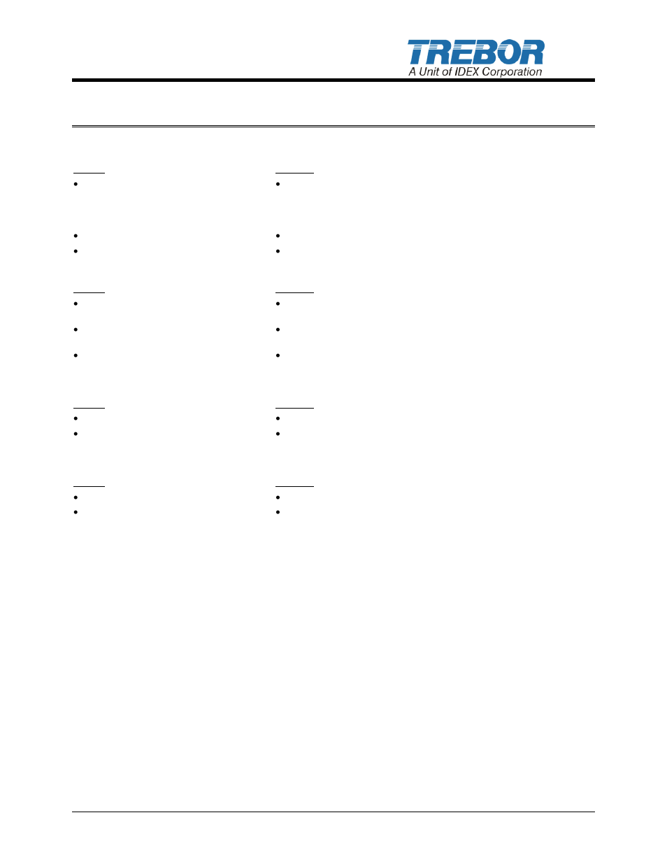 7troubleshooting | Trebor 20 PURUS User Manual | Page 11 / 12